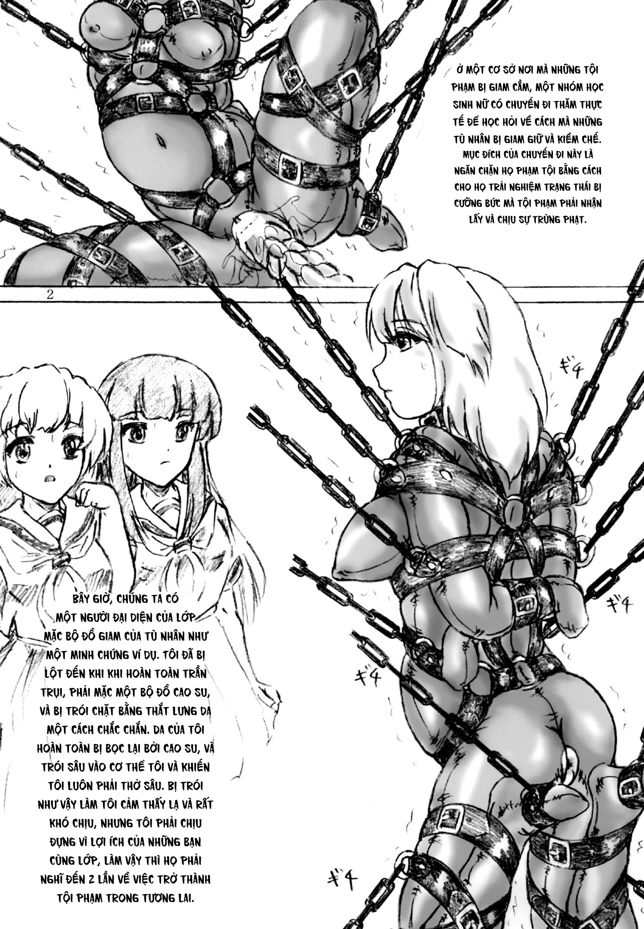 Đọc truyện hentai Shuujin Kengaku-kai Oneshot