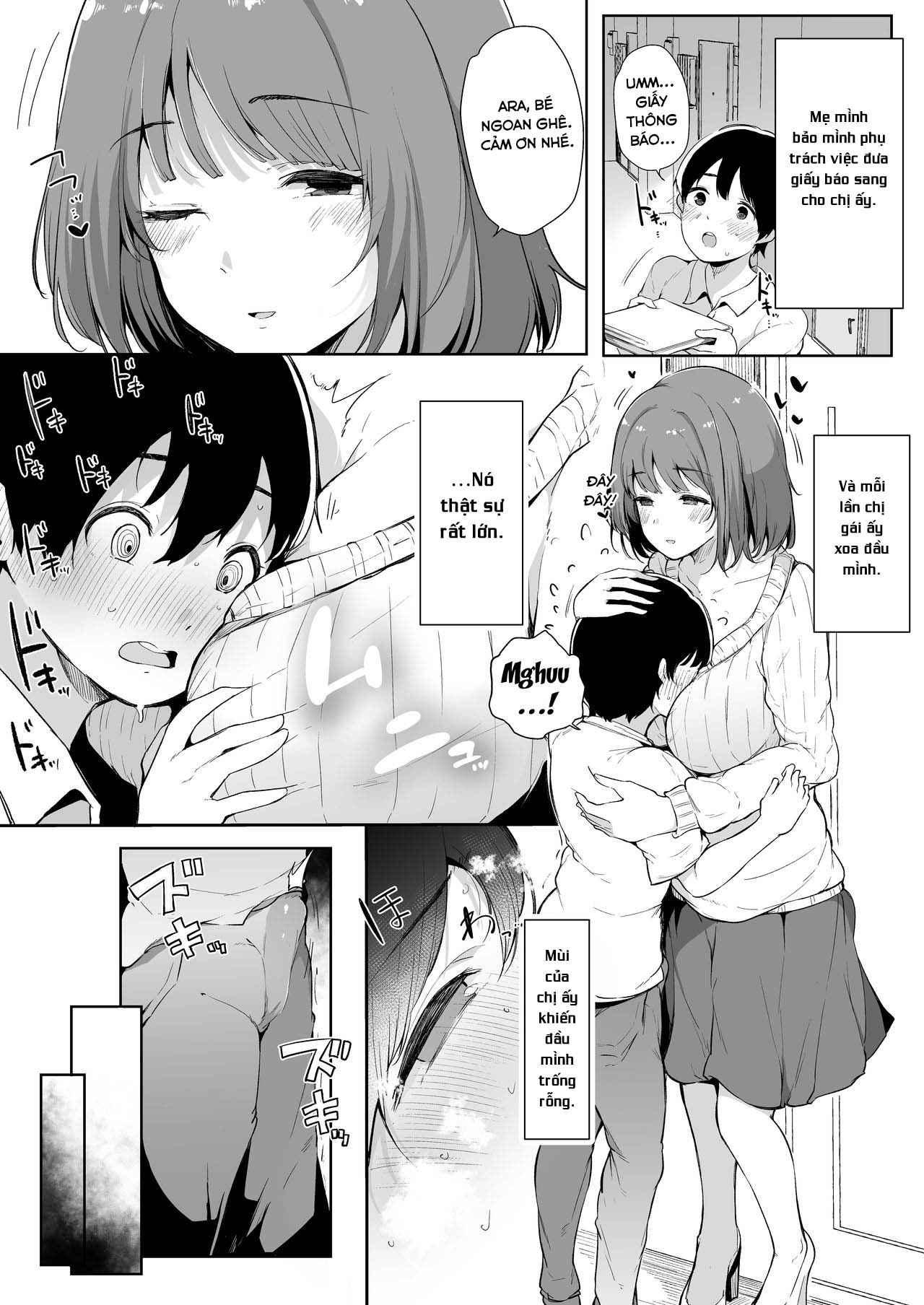 Đọc truyện hentai The Older College Girl Who Helps Me Cum - Oneshot