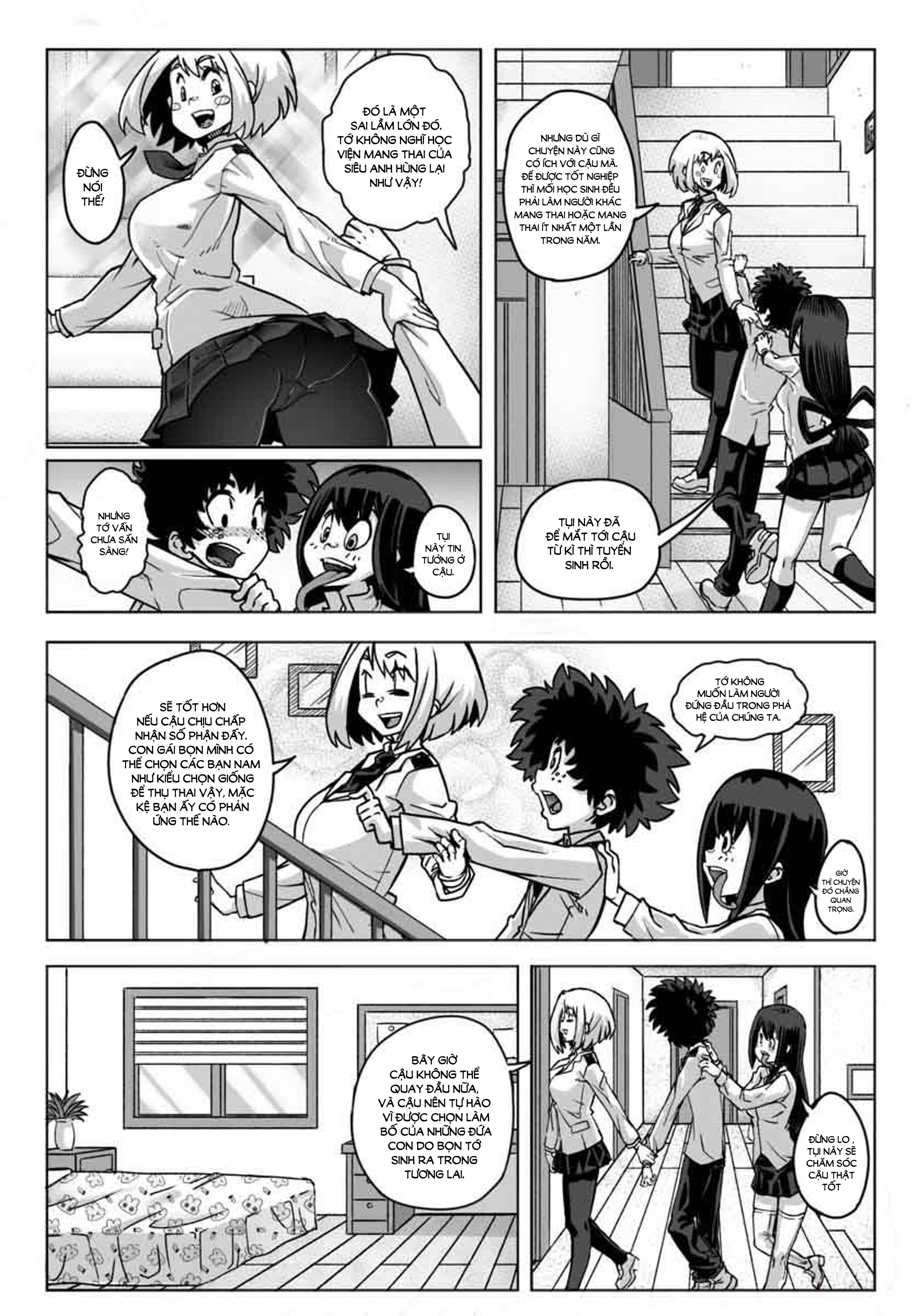 Đọc truyện hentai Pregnant Hero Academia - Oneshot