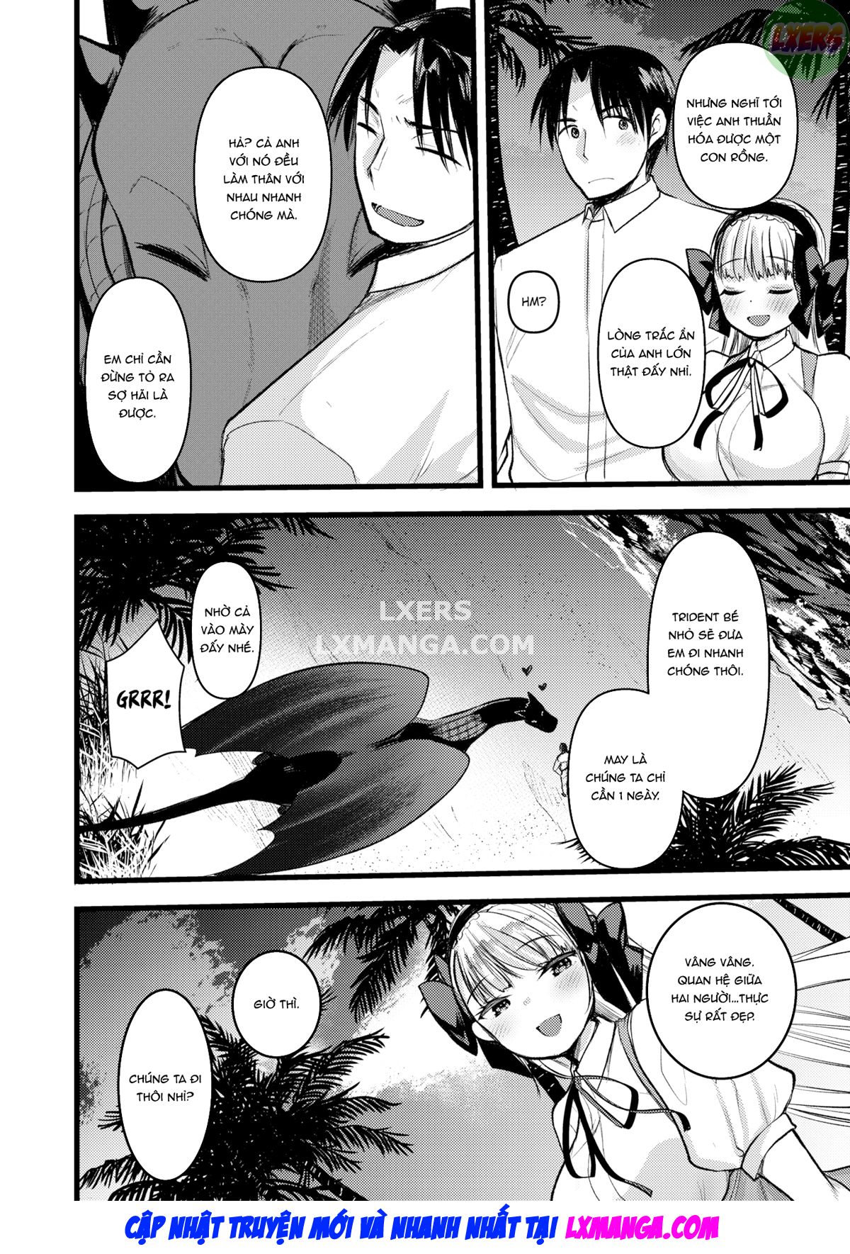 Đọc truyện hentai Cuộc sống thư thái nơi đảo hoang cùng cô Kỵ sĩ công chúa Level 1 - Chap 11