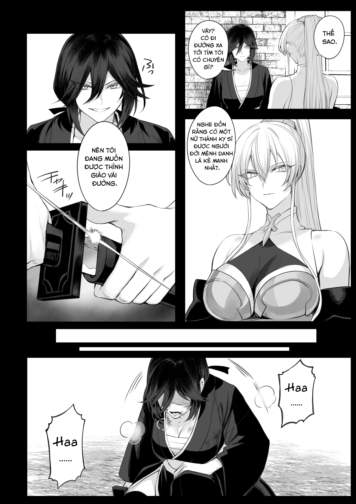 Đọc truyện hentai Câu chuyện về những Valkyrie! ~Nữ phù thuỷ~ - ~Nữ Samurai~ Phần đầu