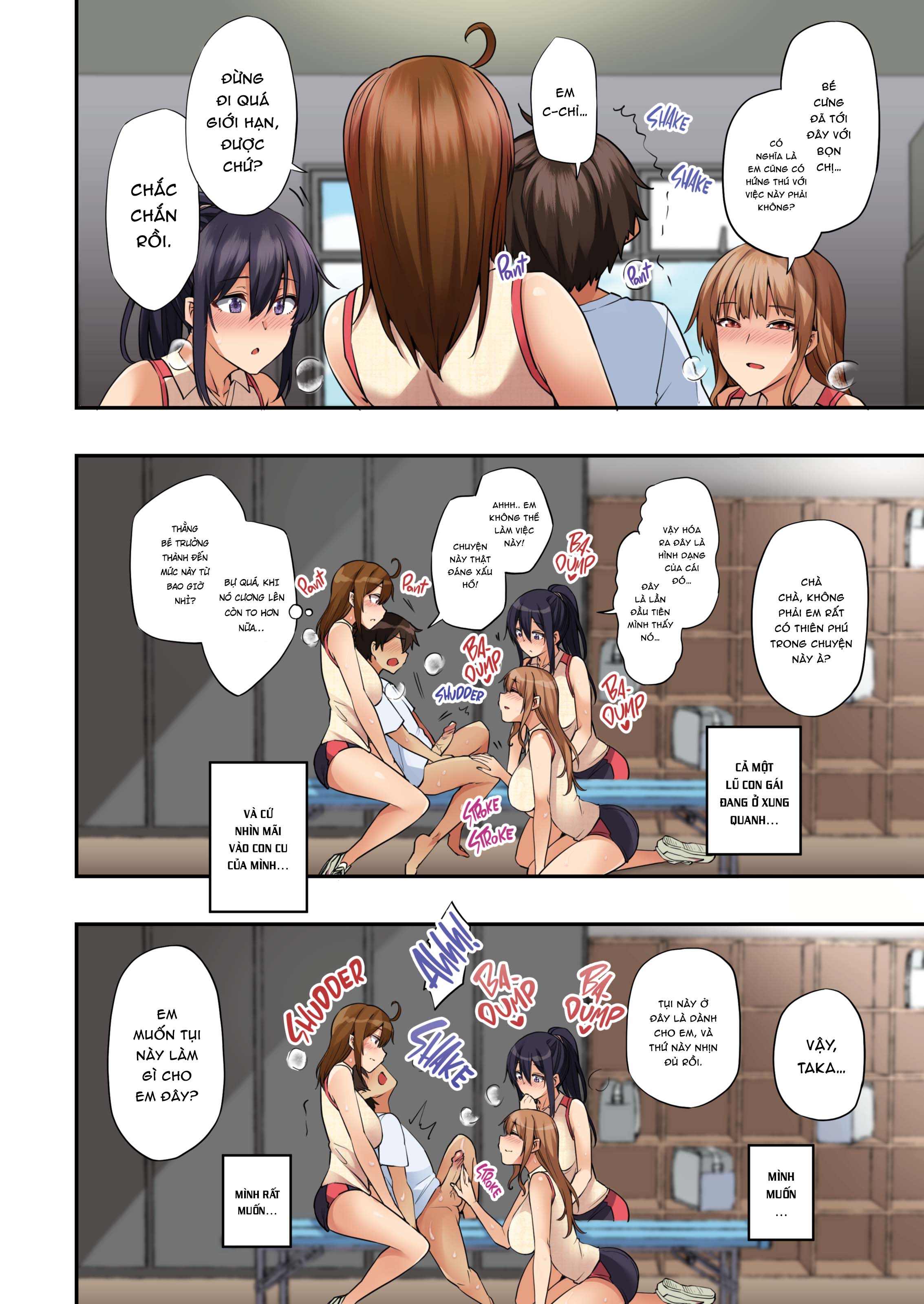 Đọc truyện hentai Trận Bóng Chuyền Không Cân Sức - Chap 1