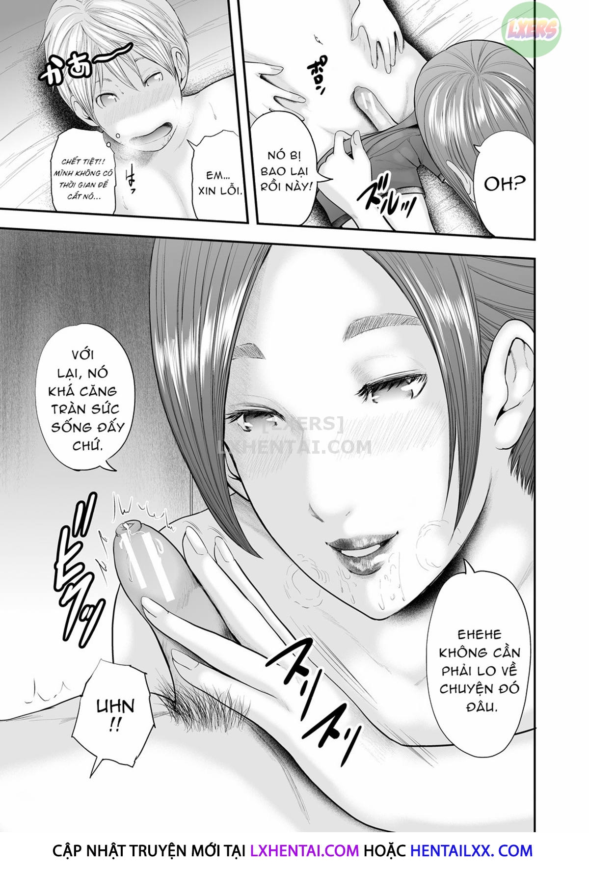 Đọc truyện hentai Jokyoshi Go-nin to Boku 1-ri - Chap 2 - Oral sex