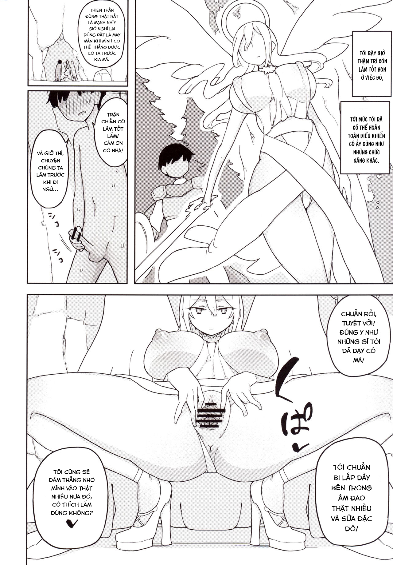 Đọc truyện hentai Ishi no Nai Tenshi wa Boku no Sei Shori Yougu - Oneshot