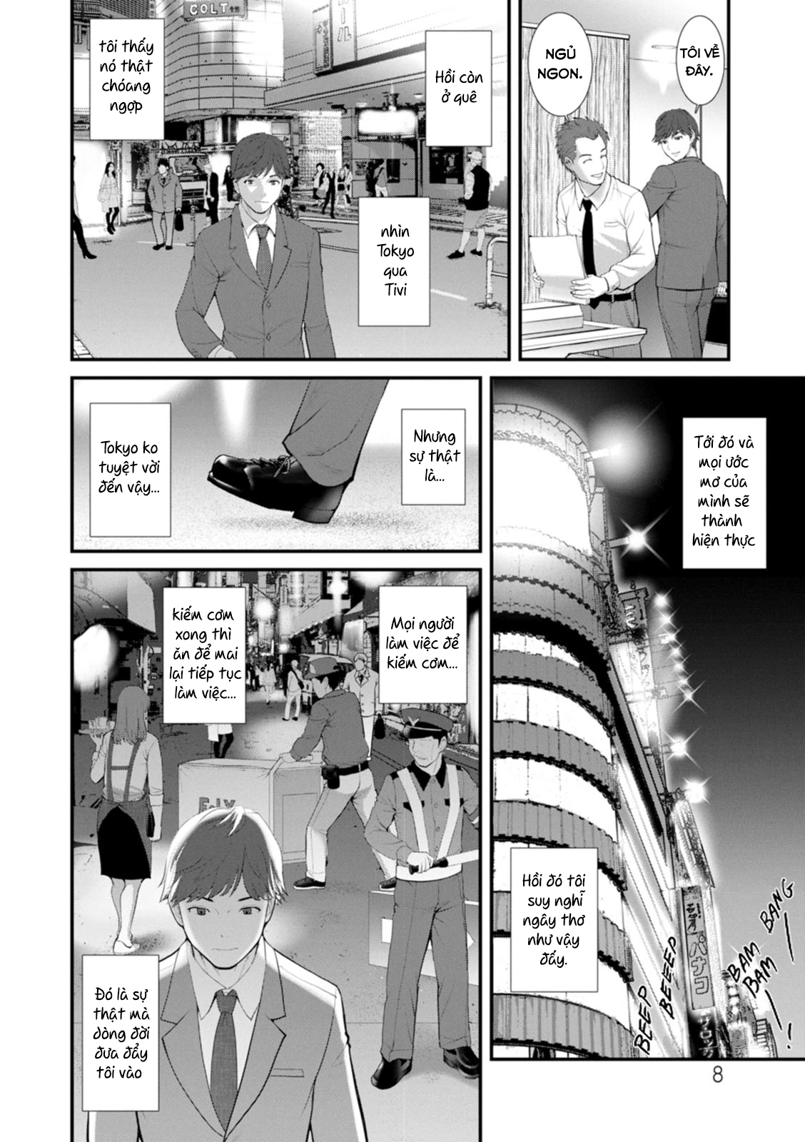 Đọc truyện hentai Tuần trăng mật dưới 30m đất - Chap 1