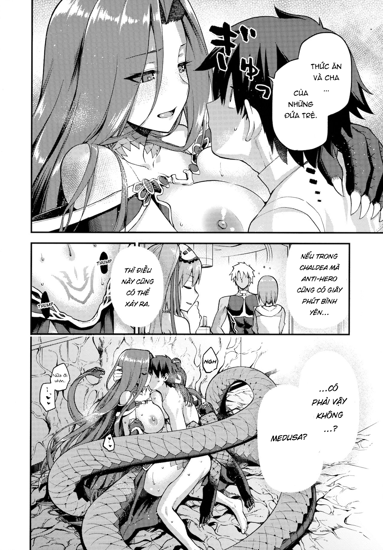 Đọc truyện hentai Bản năng của nữ xà thần - Oneshot