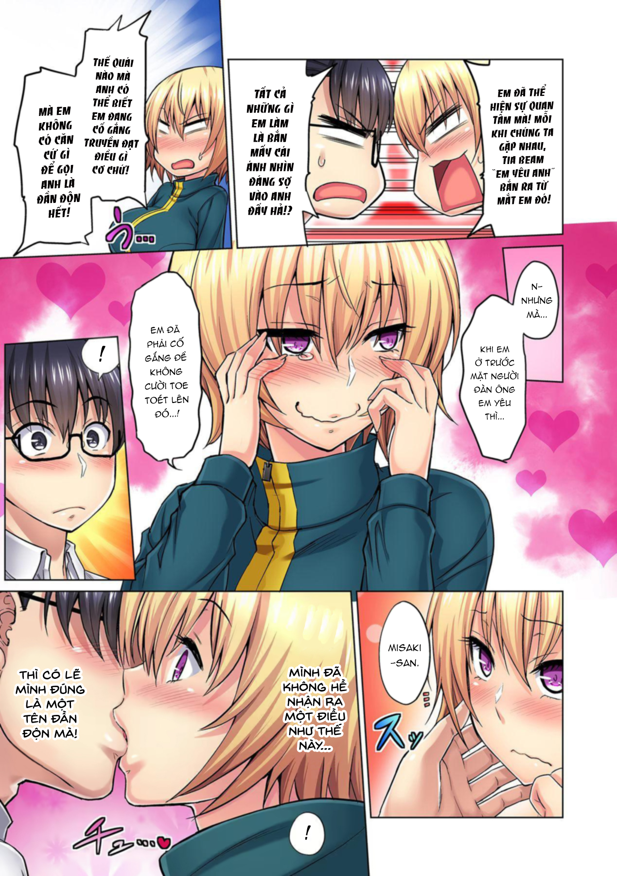 Đọc truyện hentai M-jo Joushi to no Sex o Sekai ni Haishinchuu? Icchau Tokoro ga Haishin sarechau~! - Chapter 02