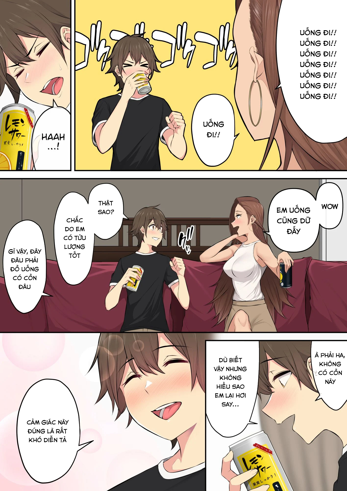 Đọc truyện hentai Imaizumi đưa cả bầy Gyaru về nhà mình - Chap 4.2