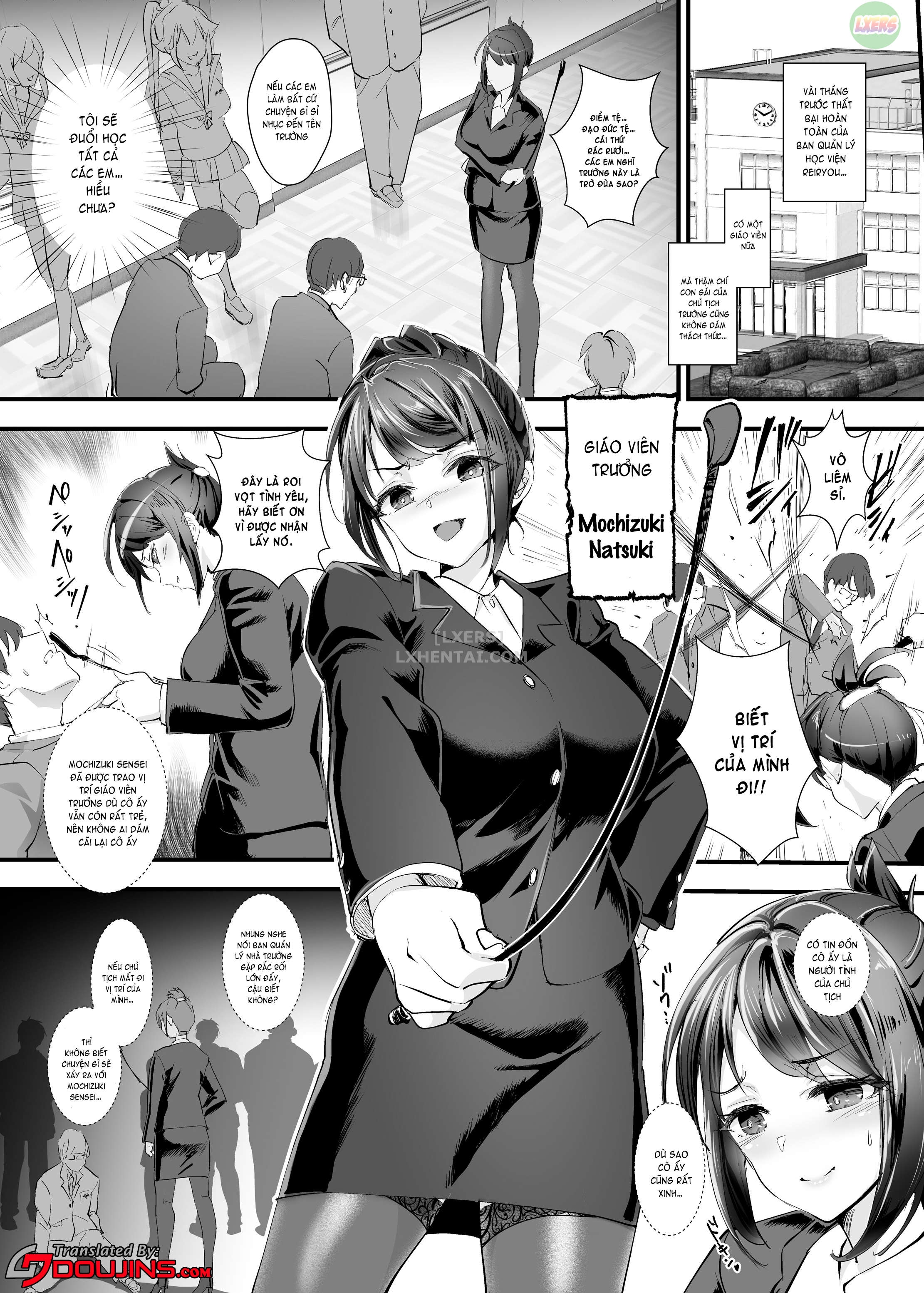 Đọc truyện hentai Fukushuu!! Tenraku Gakuen no Nikubin Hime!! - Chap 3 - [END]