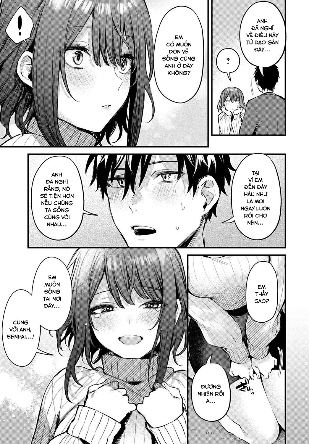 Đọc truyện hentai Kouhai Kanojo Tsujinaka-chan no Oshioki - Oneshot