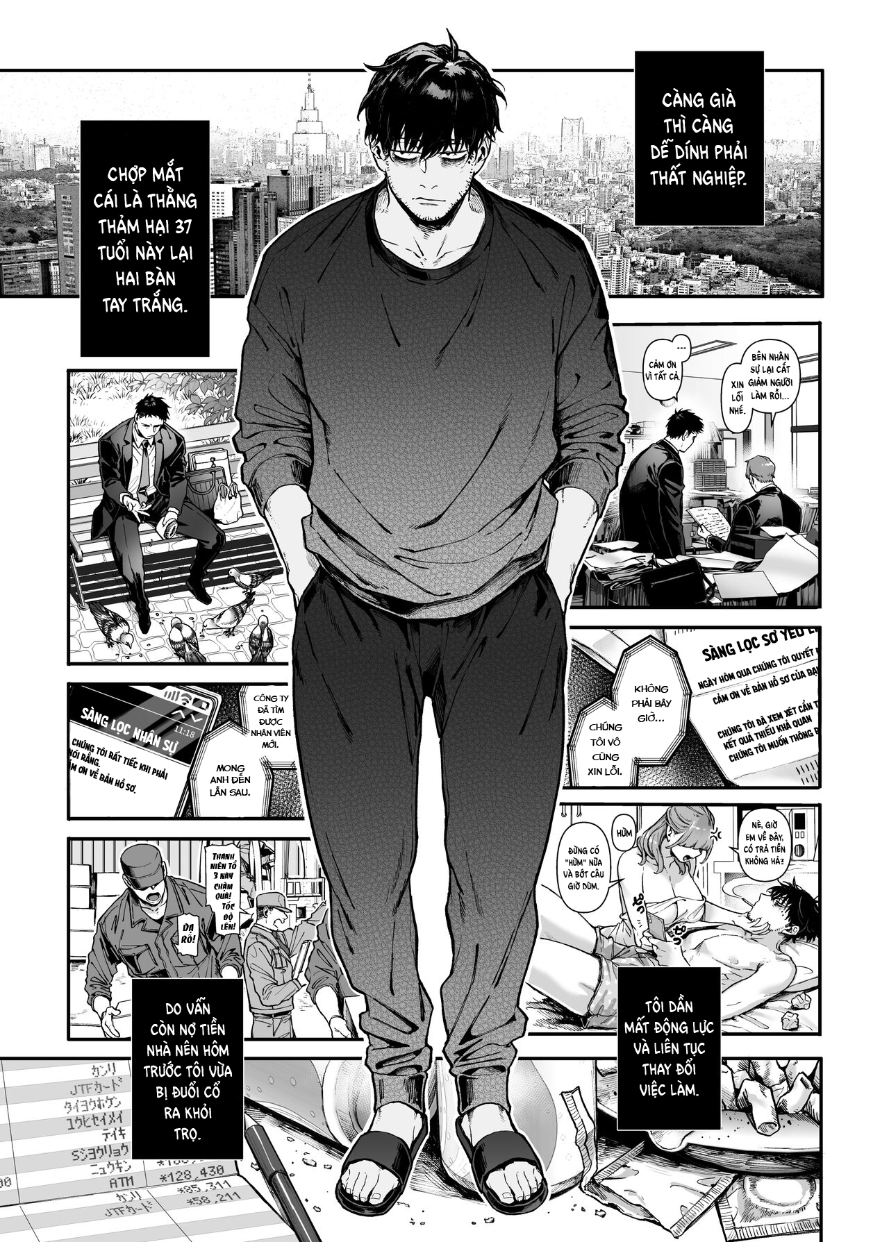 Đọc truyện hentai Nàng K Và Kẻ Bất Hạnh - Chap 1: Ngày tôi gặp em