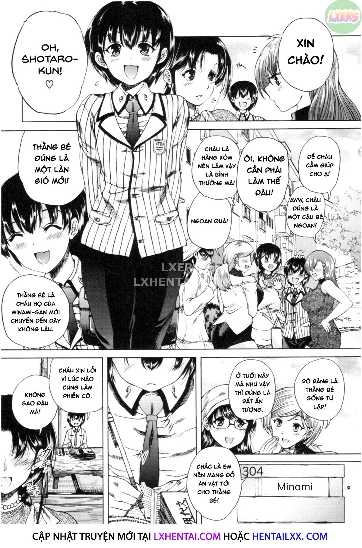 Đọc truyện hentai Oba-Shota Harem - Chap 1