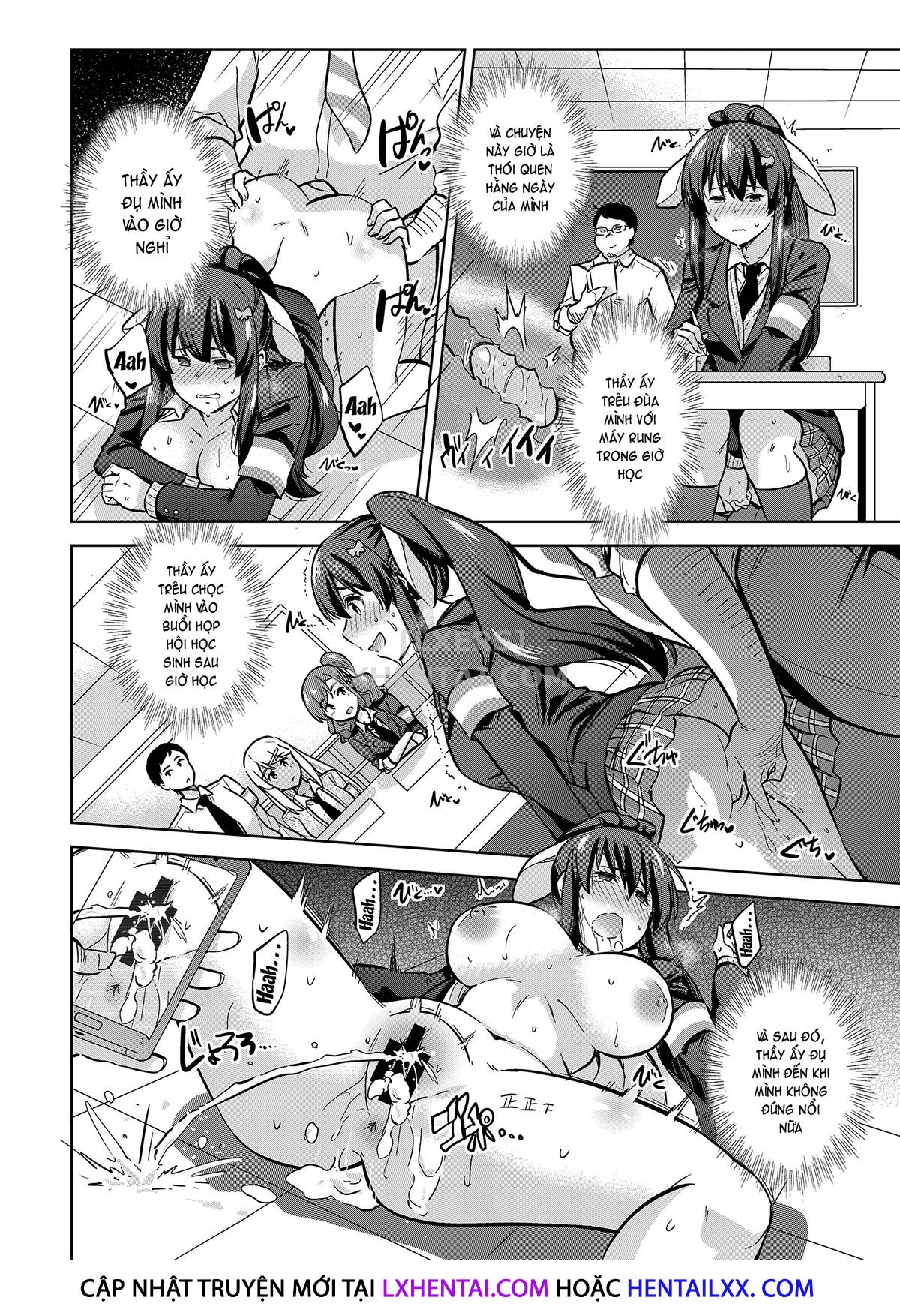 Đọc truyện hentai SNS Seitokai Yakuin Wo Netotte Share Suru Hanashi. Chap 2