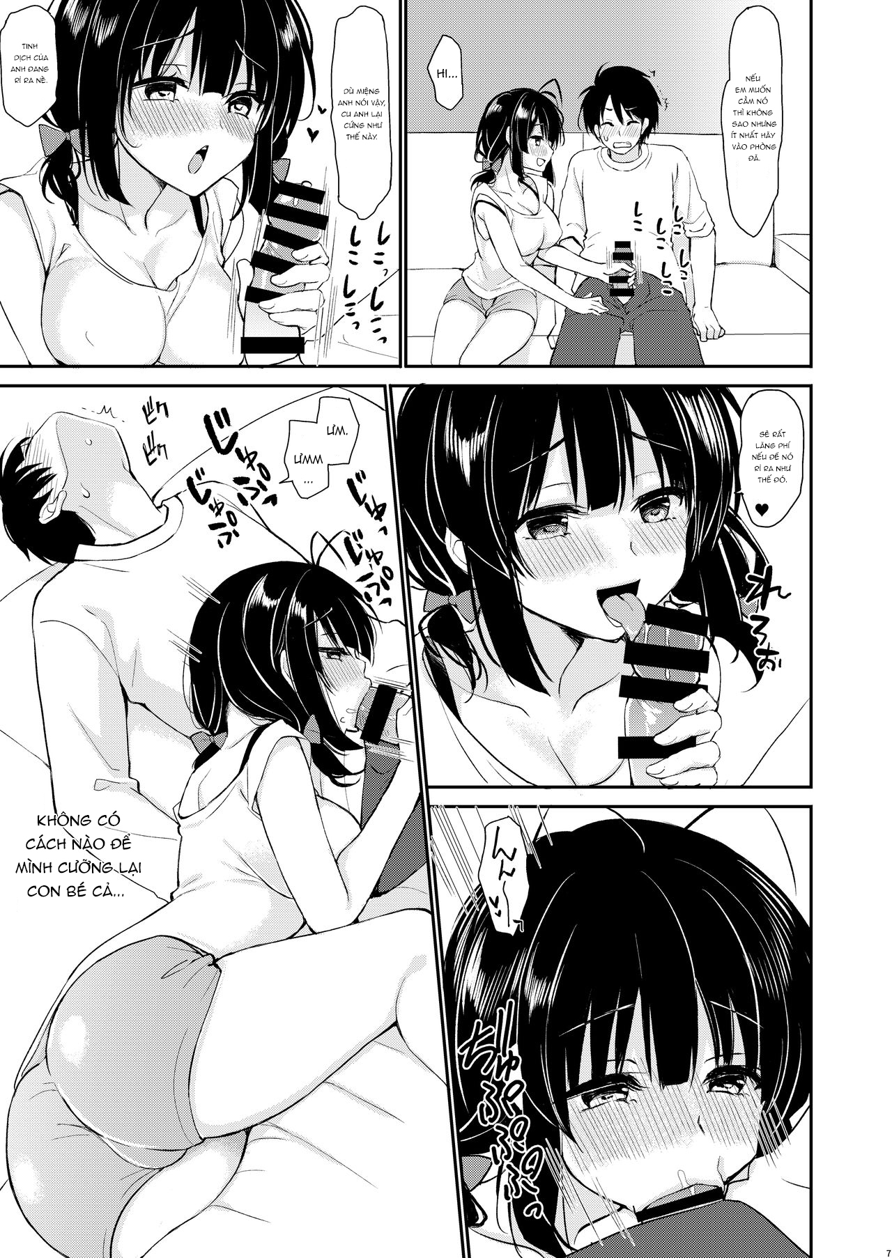 Đọc truyện hentai Tôi không thể phản kháng được nhỏ em gái. - Oneshot