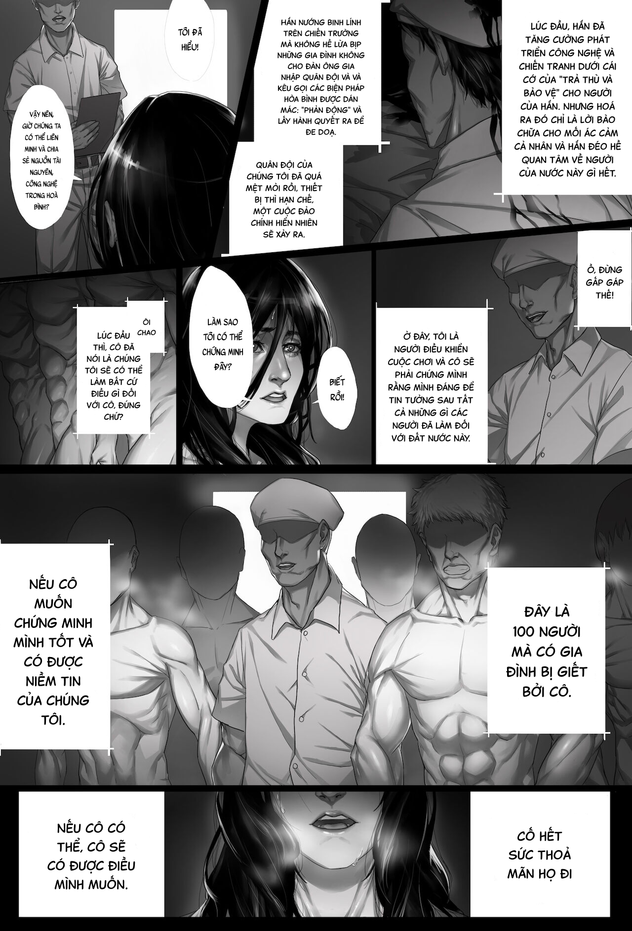 Đọc truyện hentai Cuộc chiến của tôi. - Oneshot