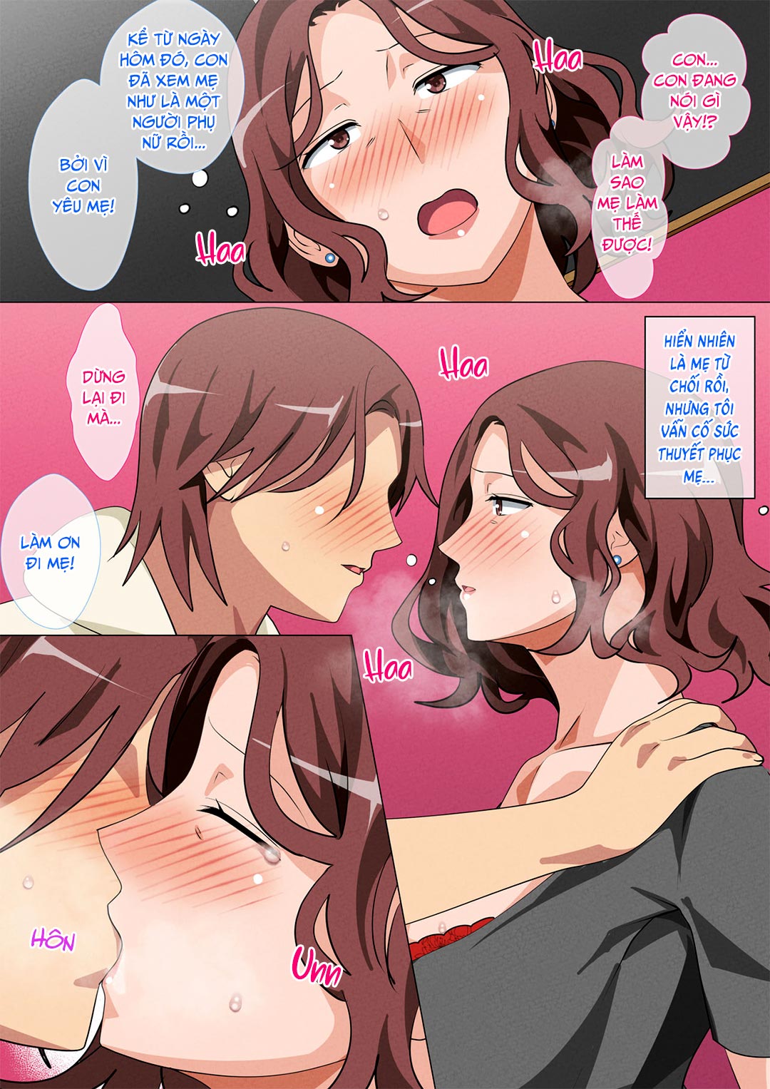 Đọc truyện hentai Mẹ ghé thăm con trai ở Tokyo - Chap 2