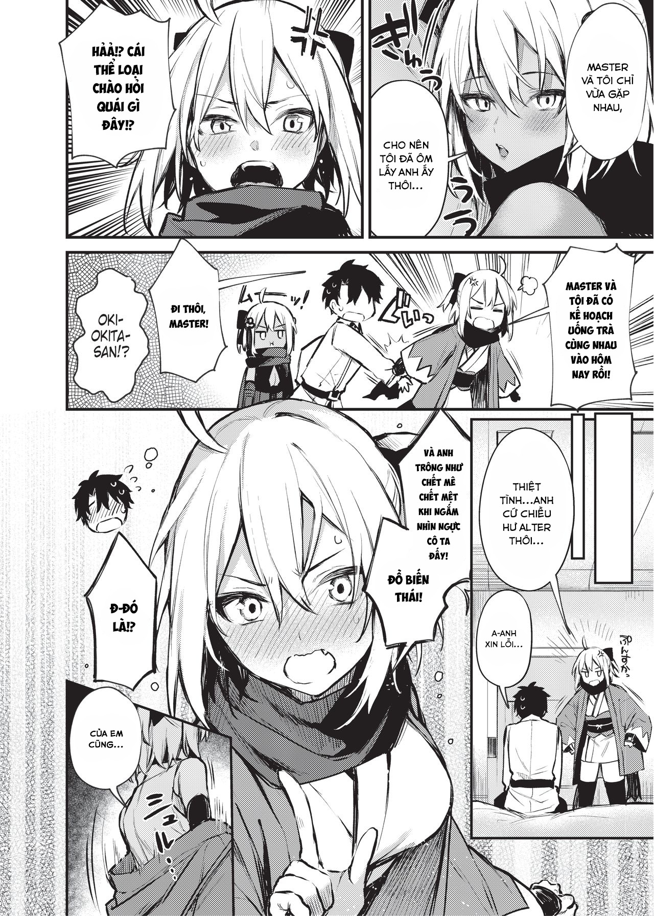 Đọc truyện hentai Đặc dị điểm Ngực Zurieda - FGO Paizuri Tổng hợp - Ngực - Chap 7: Okita Souji
