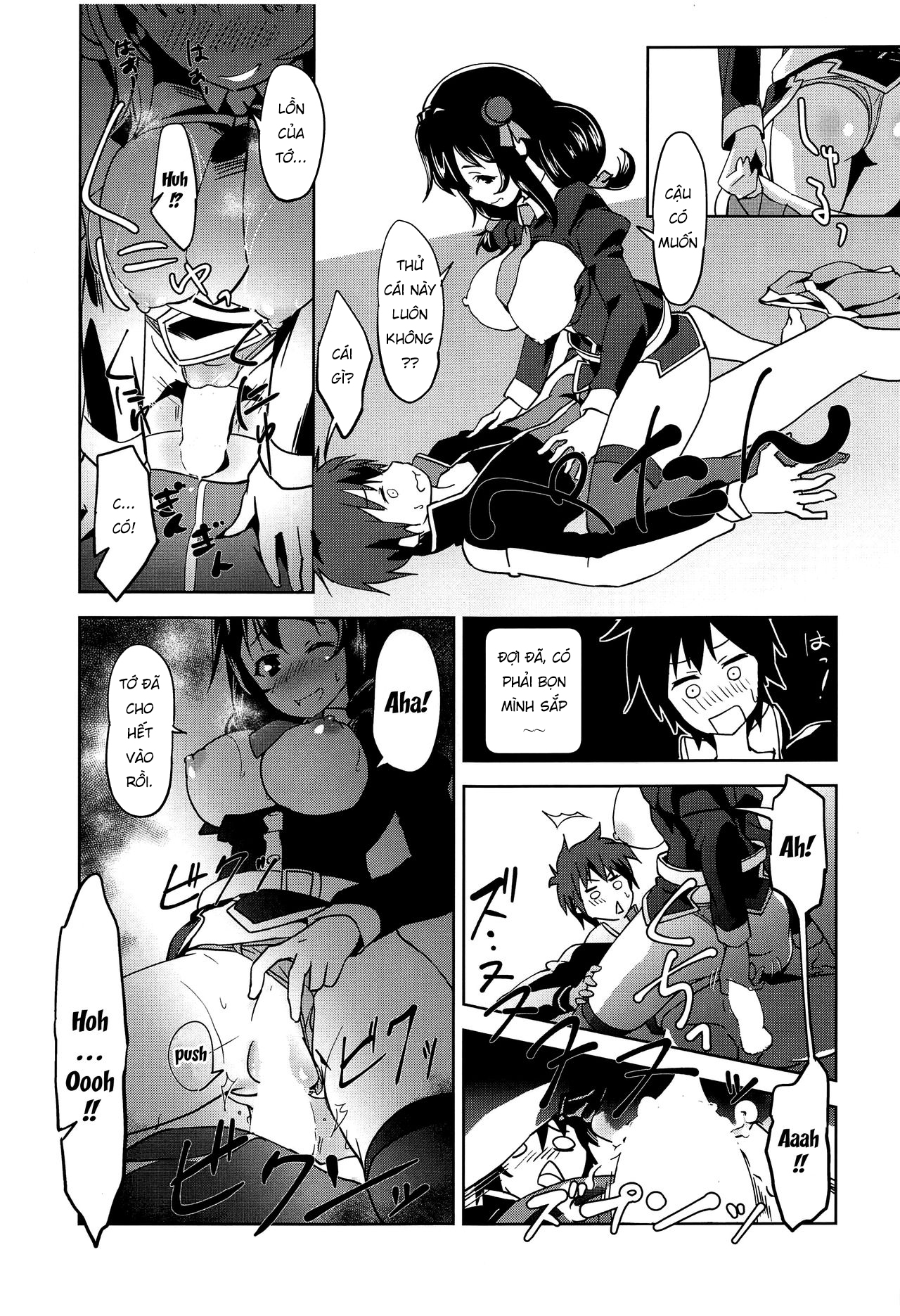 Đọc truyện hentai Hitori Ecchi ni Rival o! - Oneshot
