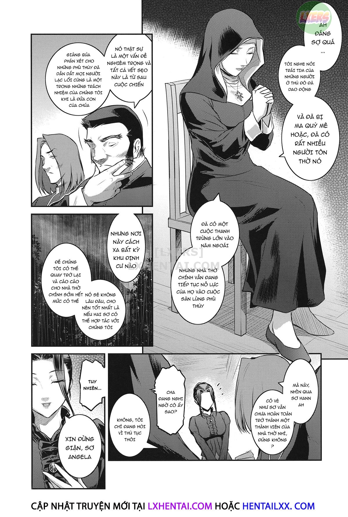Đọc truyện hentai Kyoukai. Chap 1