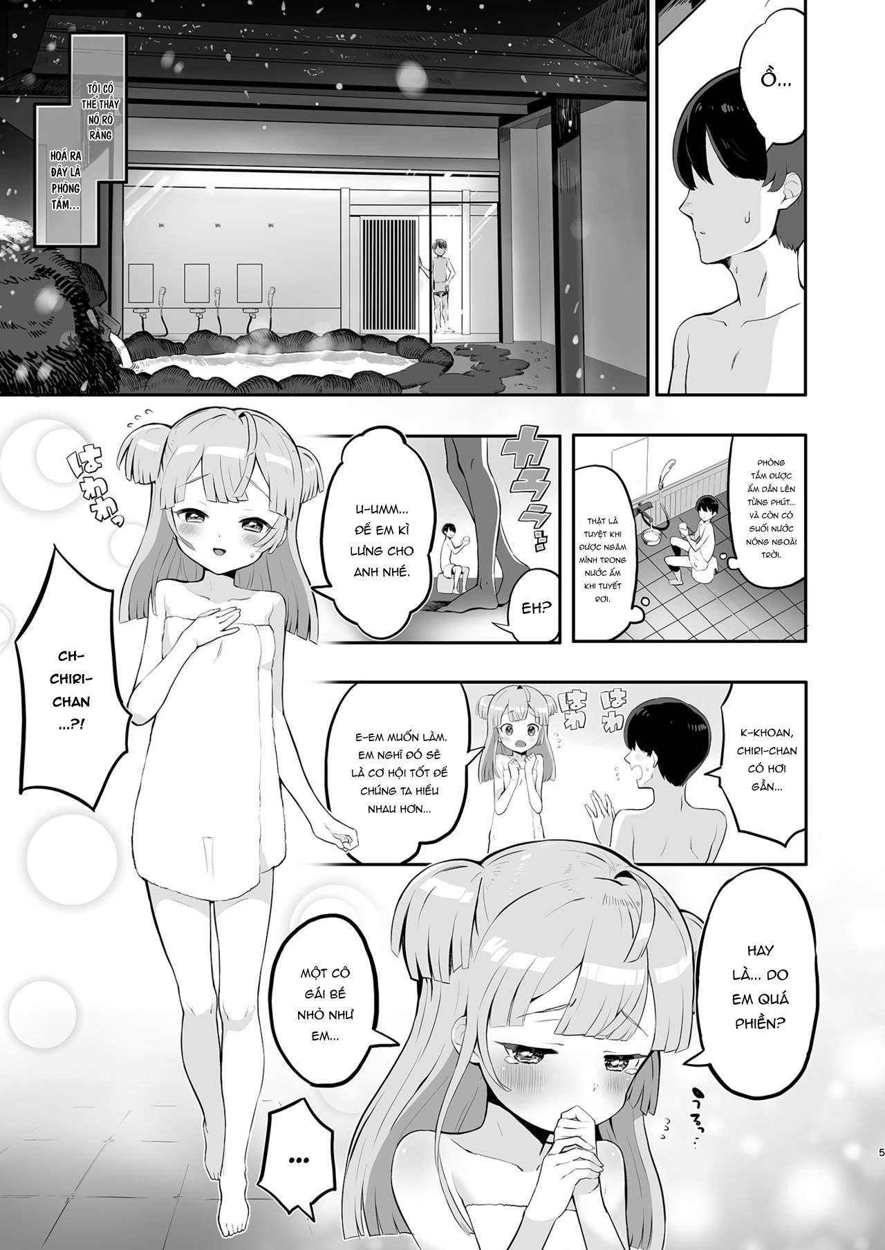 Đọc truyện hentai Tuần trăng mật cùng Tsukigawa Chiri - Oneshot