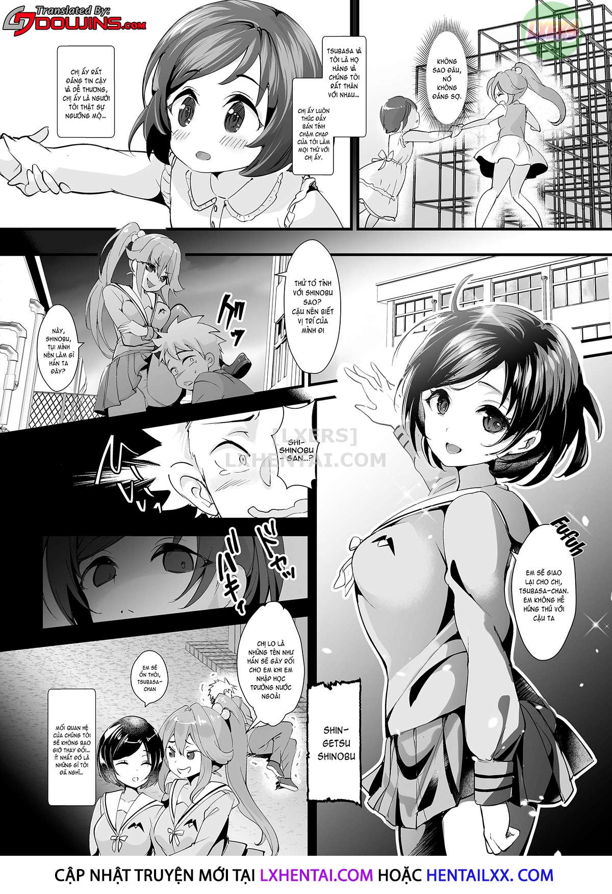 Đọc truyện hentai Fukushuu!! Tenraku Gakuen no Nikubin Hime!! - Chap 2
