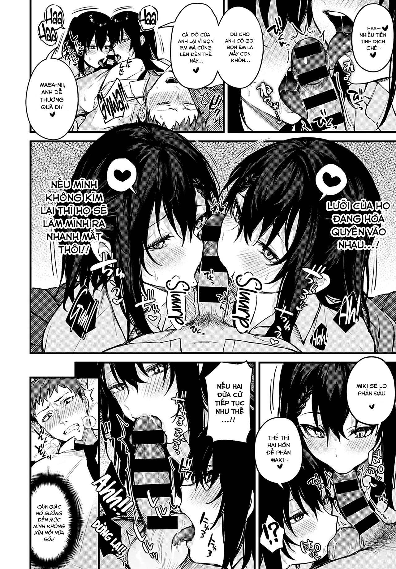 Đọc truyện hentai Twins in Heat - Oneshot