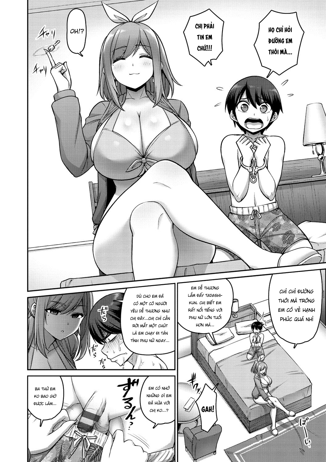 Đọc truyện hentai Trừng phạt em bằng cặp vú của chị - Oneshot