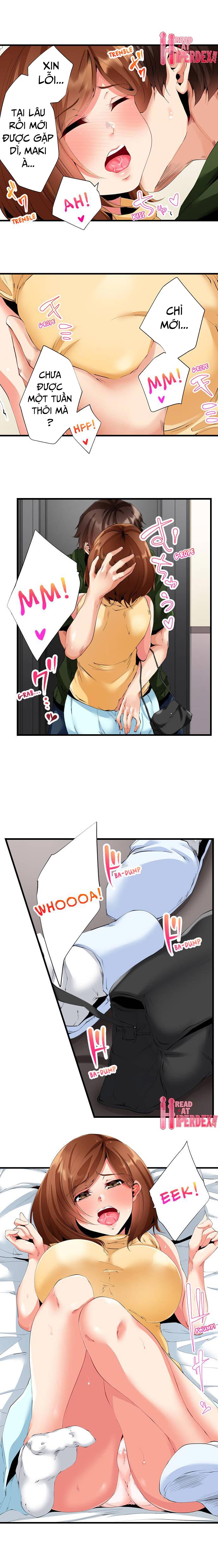 Đọc truyện hentai NTR Cô Hàng Xóm Ngay Trong Phòng Của Chồng Cô Ấy - Chap 23 + 24