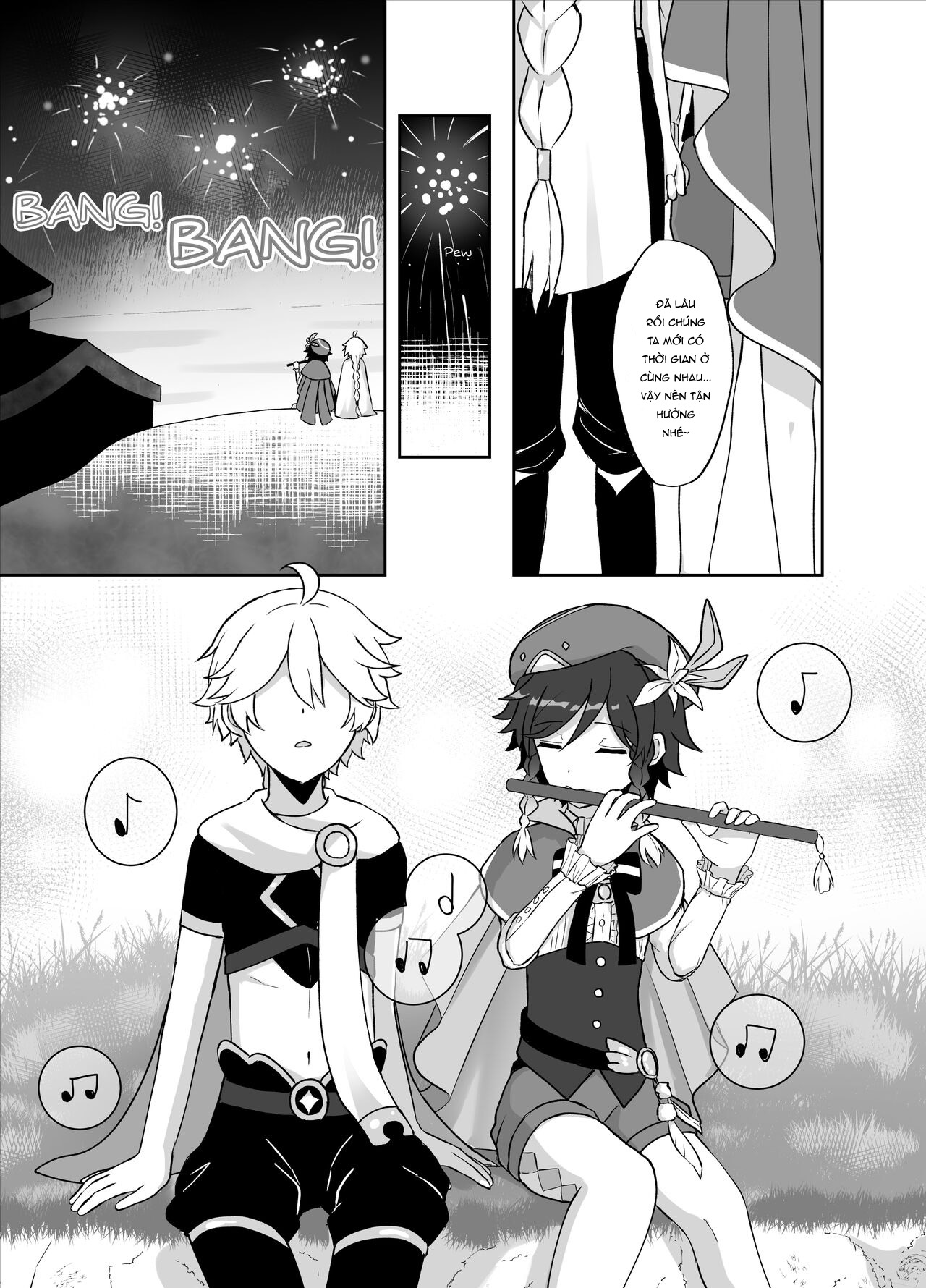 Đọc truyện hentai Tomoru Umi ni Kaze wa Fuku - Oneshot