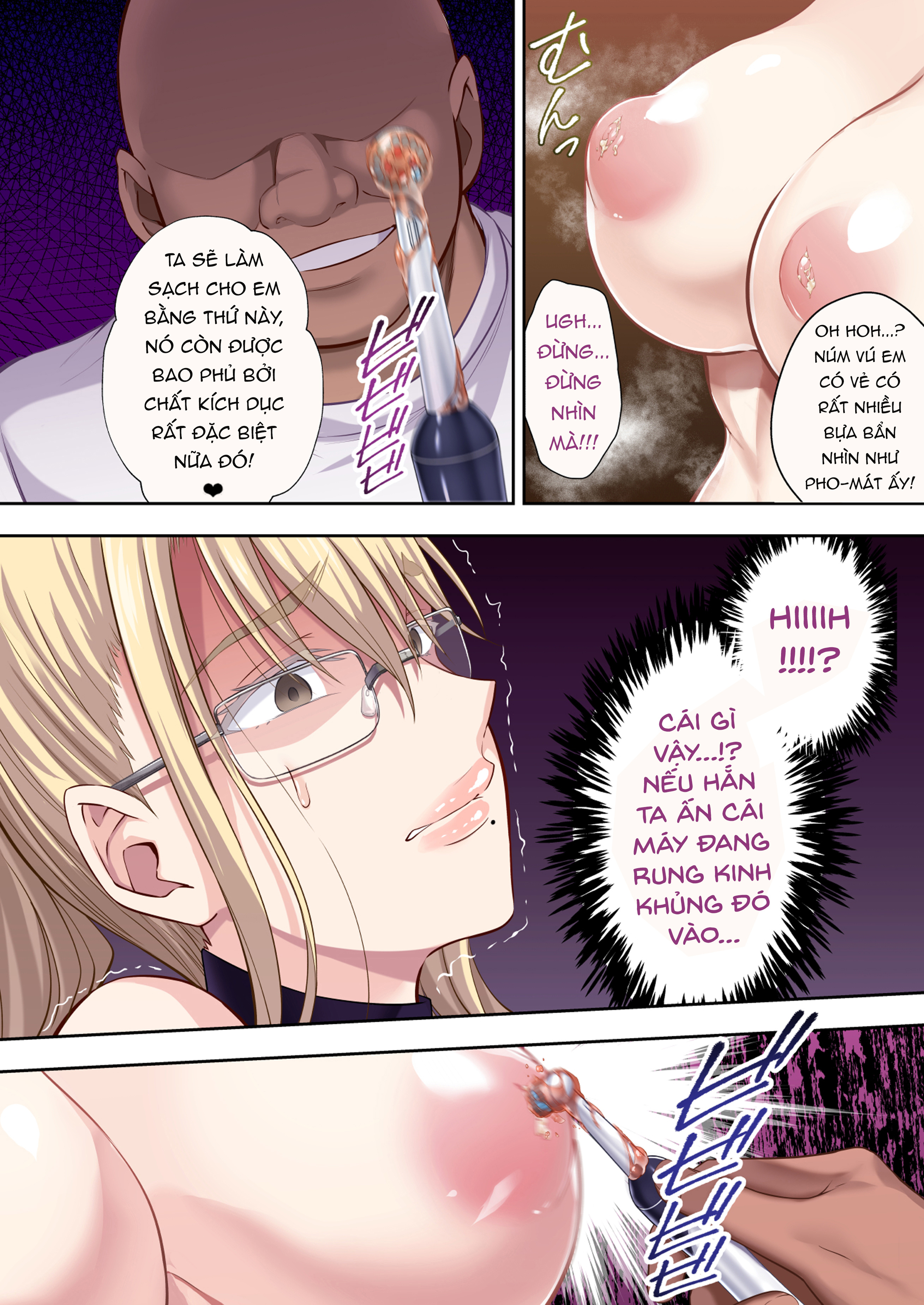 Đọc truyện hentai (Ijima Yuu) Kinpatsu Bakunyuu No Russia Hitoduma Gakuenchou Koudou Maria Ga Ochirumade [Part 3] - Chapter 01
