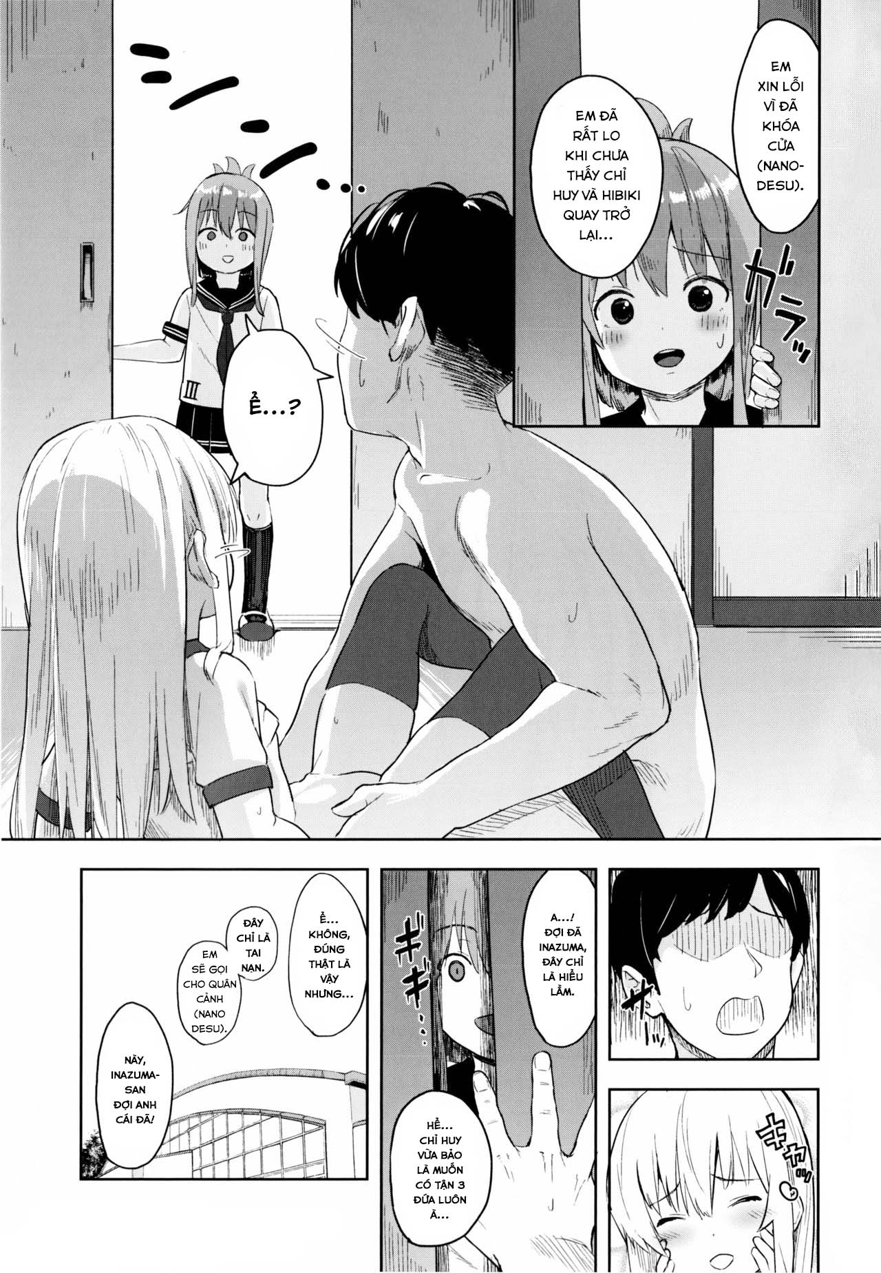 Đọc truyện hentai Hibiki-chan, em không được đùa với người lớn như vậy đâu! (Kantai Collection -KanColle-) - Oneshot