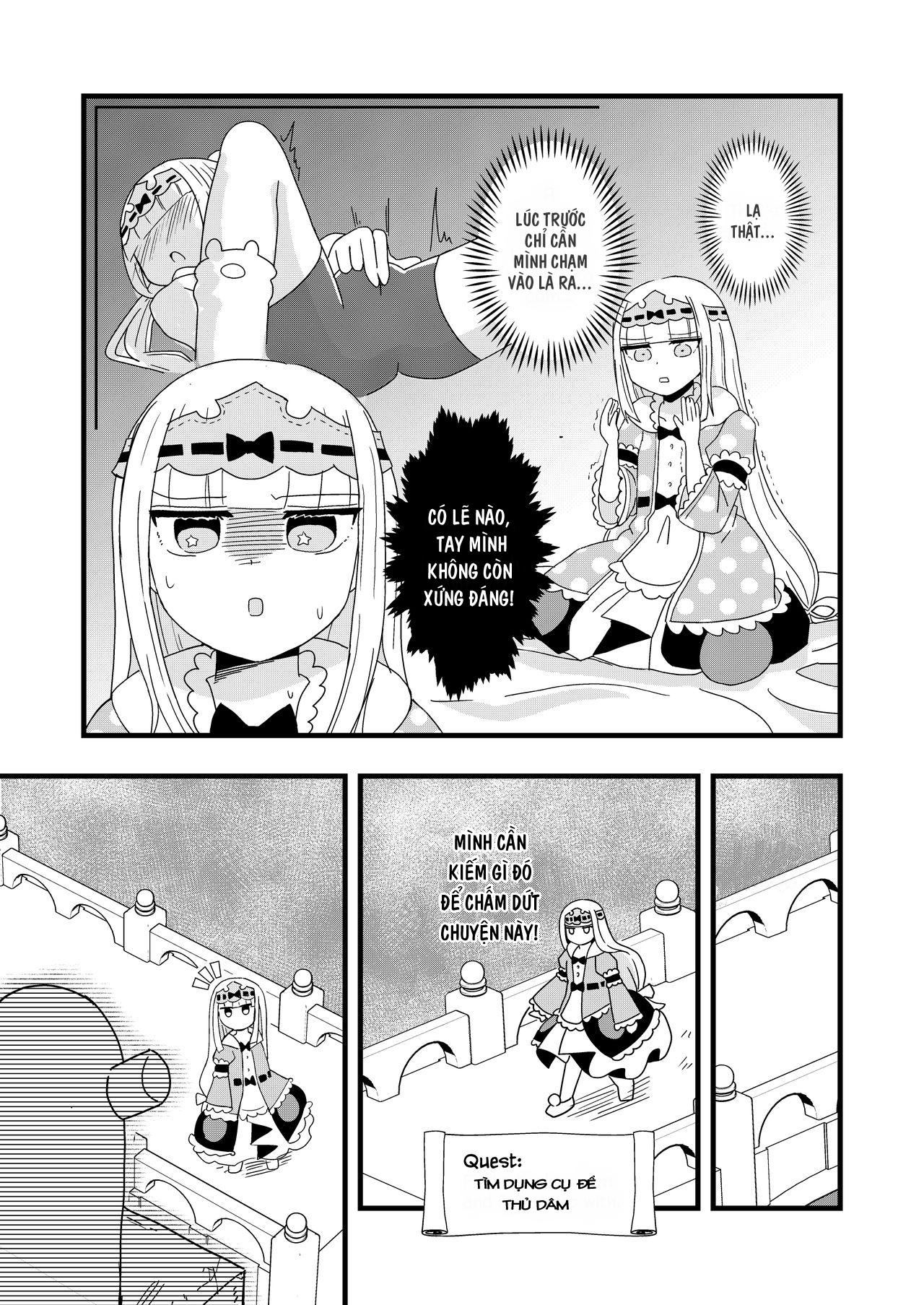 Đọc truyện hentai Maoujyou de Onanii - Oneshot