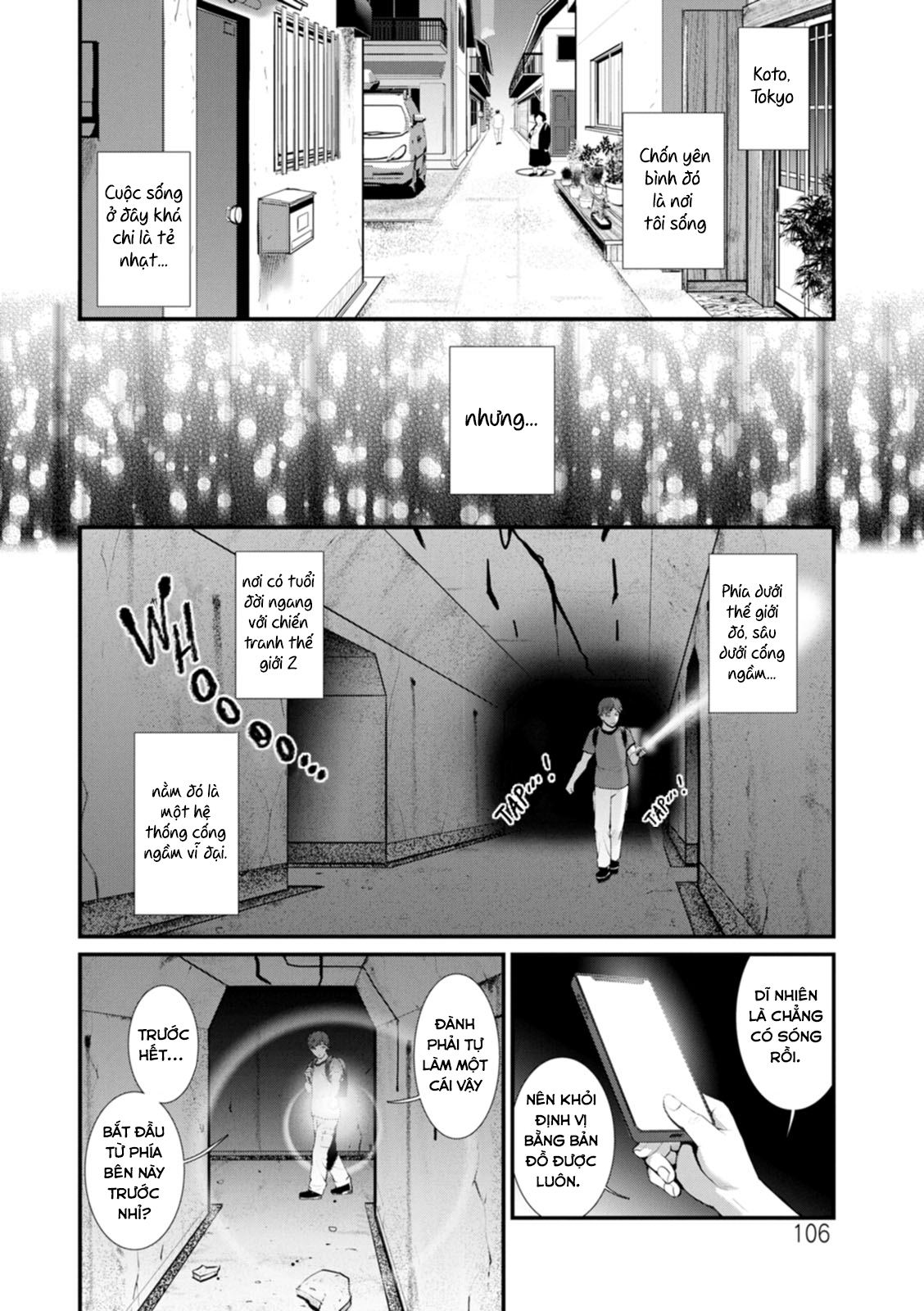 Đọc truyện hentai Tuần trăng mật dưới 30m đất - Chap 6