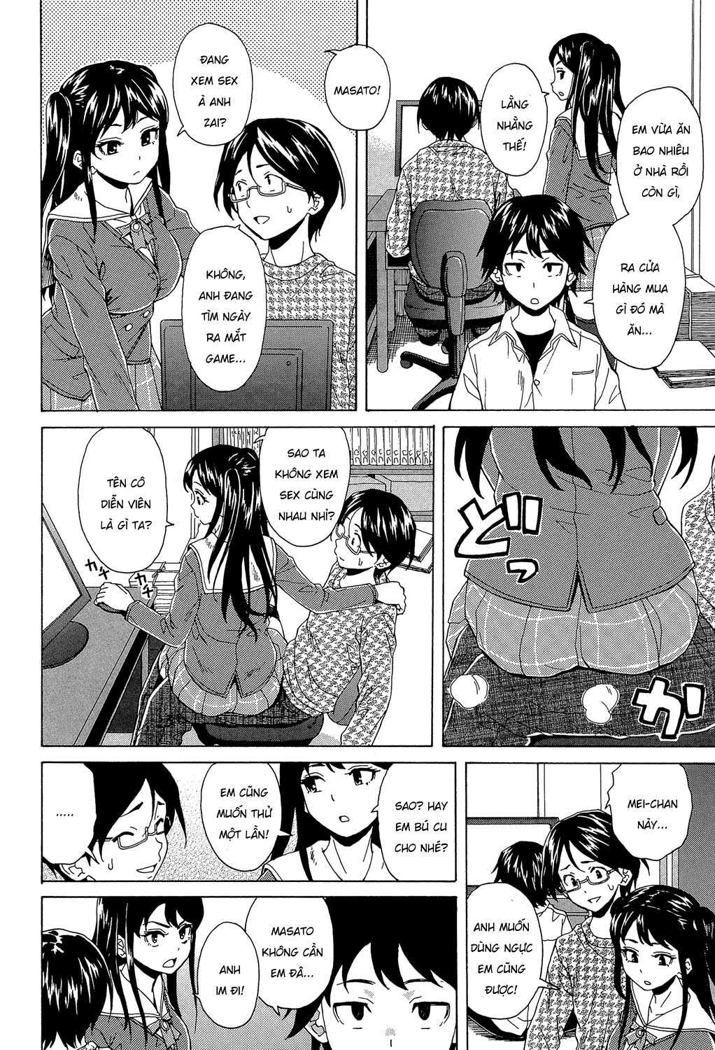 Đọc truyện hentai Phía sau cánh cửa - Chap 1.2