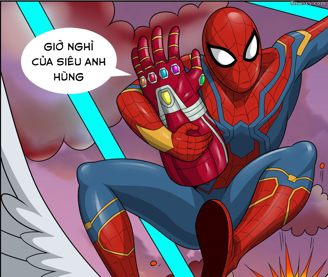 Đọc truyện hentai Giờ nghỉ của các Avengers - Oneshot