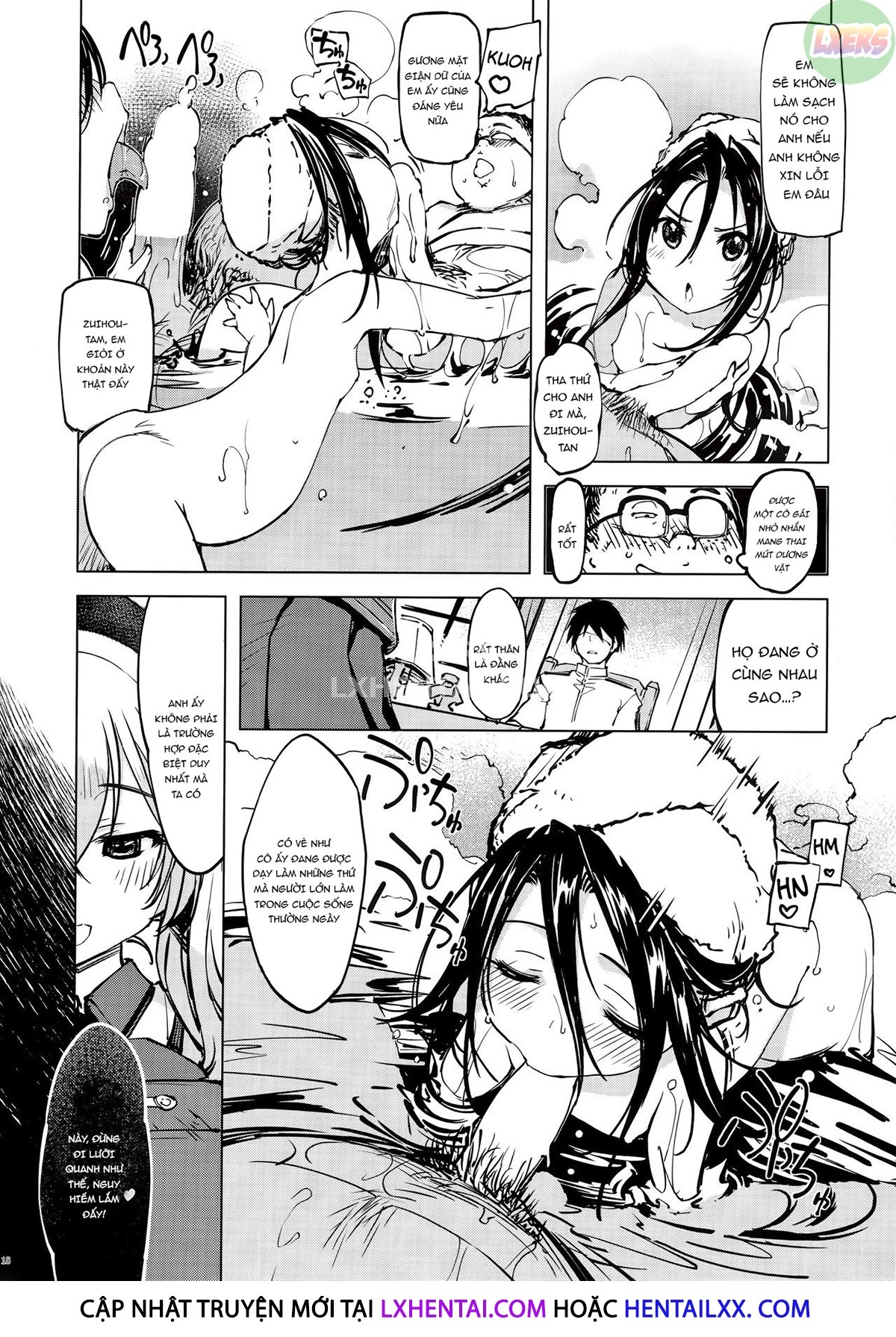 Đọc truyện hentai Hishokan Kashima No Houkokusho Chap 2