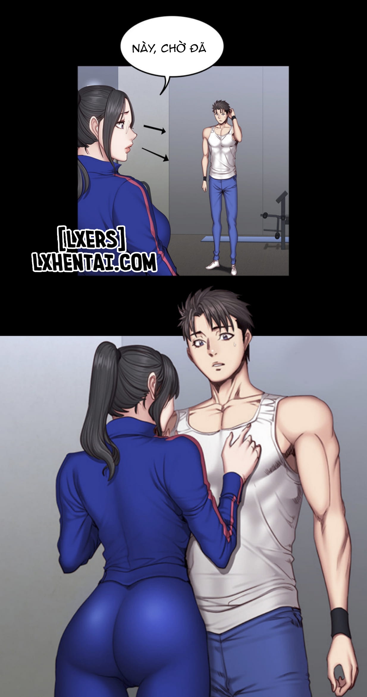 Đọc truyện hentai Huấn Luyện Viên Thể Hình - Chap 38