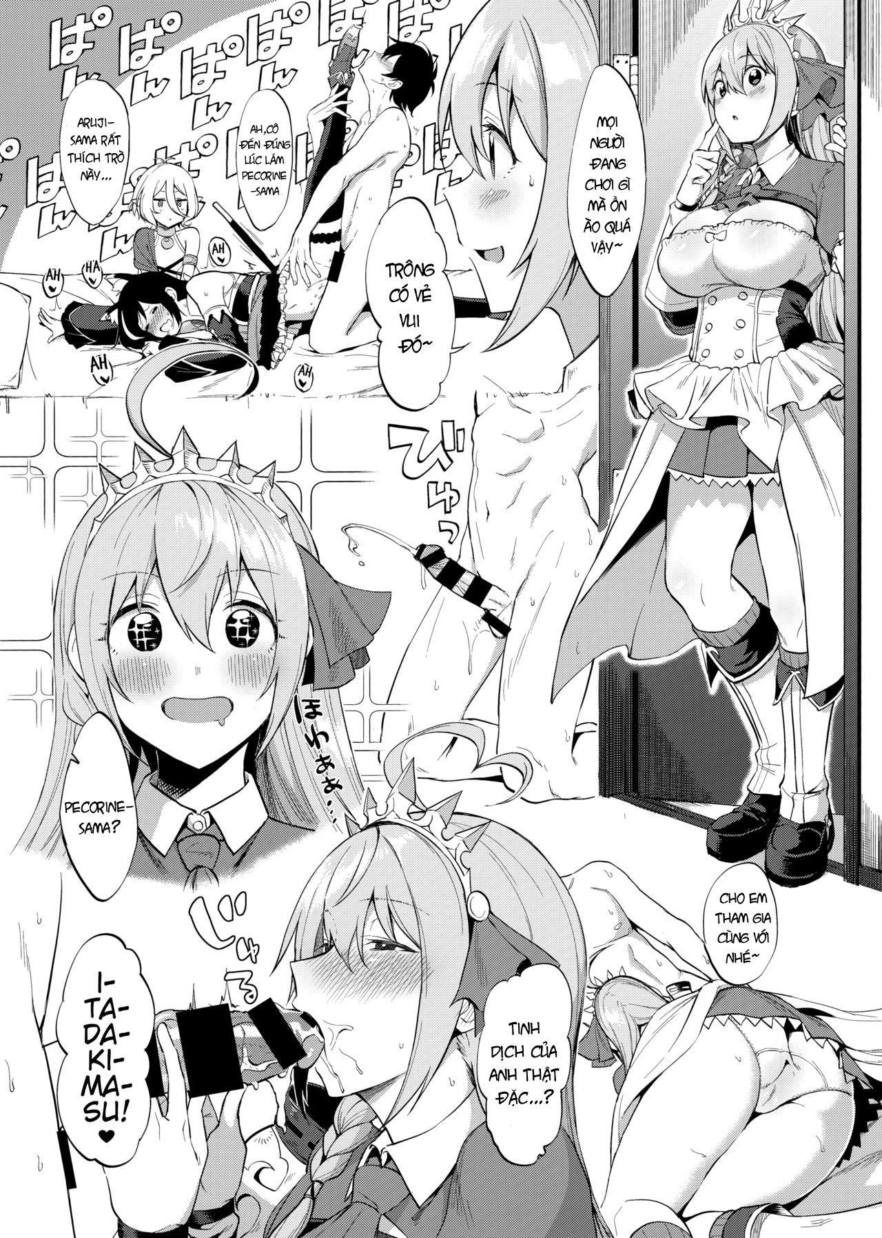 Đọc truyện hentai Phịch dàn harem Re:Dive - Oneshot