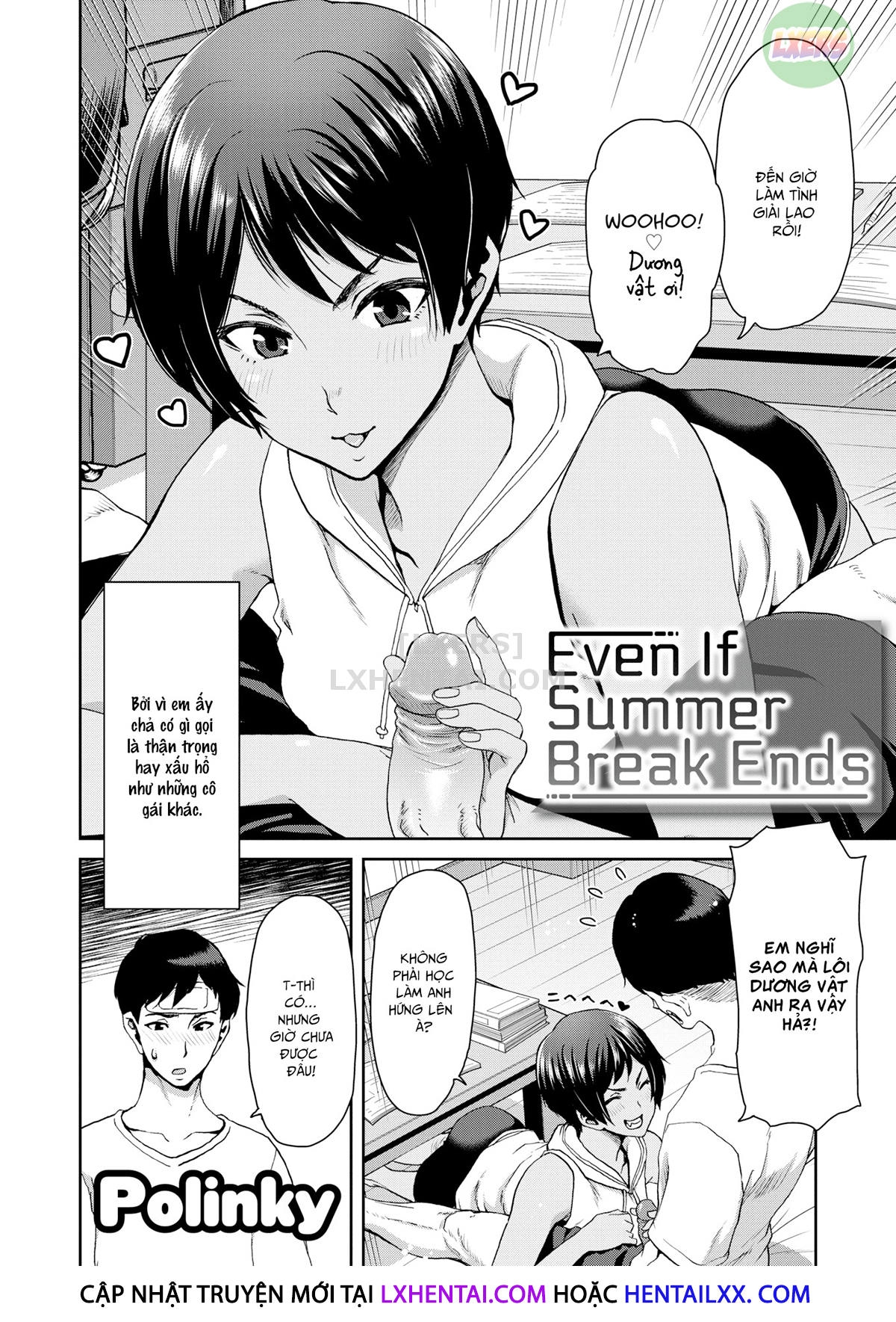 Đọc truyện hentai Ngay cả khi kỳ nghỉ hè kết thúc - Oneshot