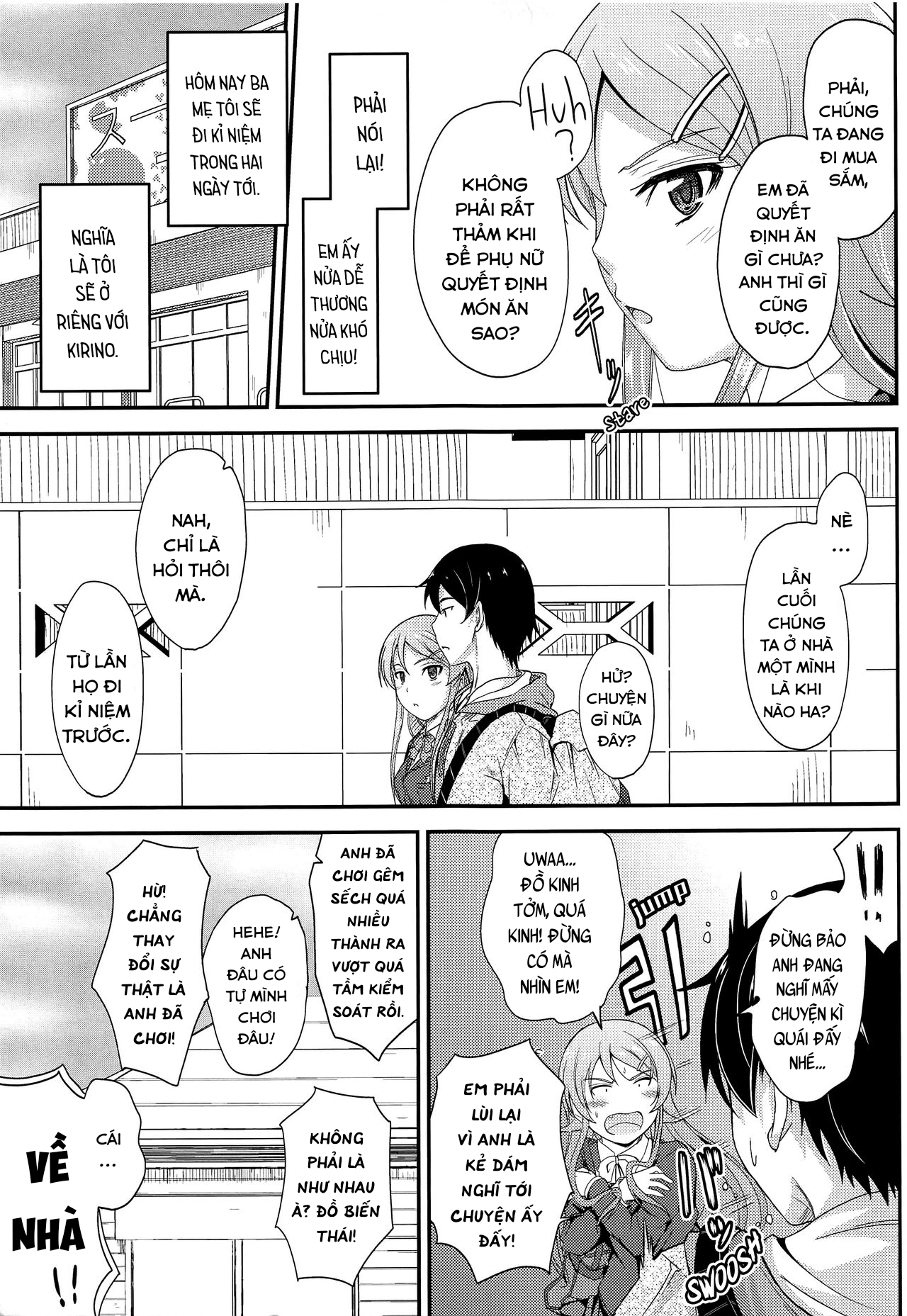 Đọc truyện hentai Tôi cứ mặc đồ mới là thằng anh lại nứng và phiền bỏ bu. - Oneshot