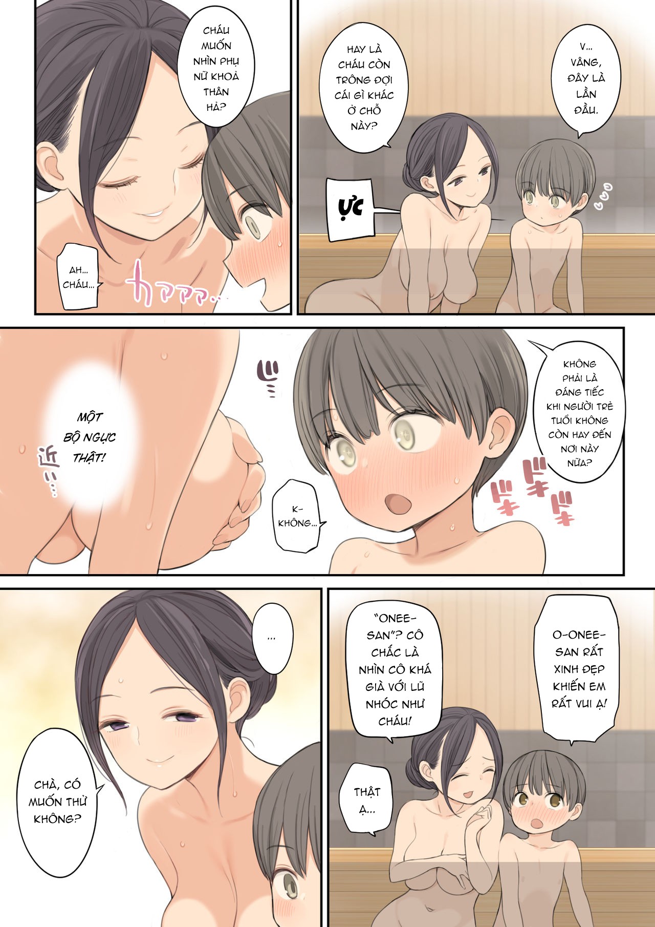 Đọc truyện hentai Câu chuyện về việc tôi đã ra nhiều thế nào với Onee-san tại suối nước nóng công cộng - Oneshot