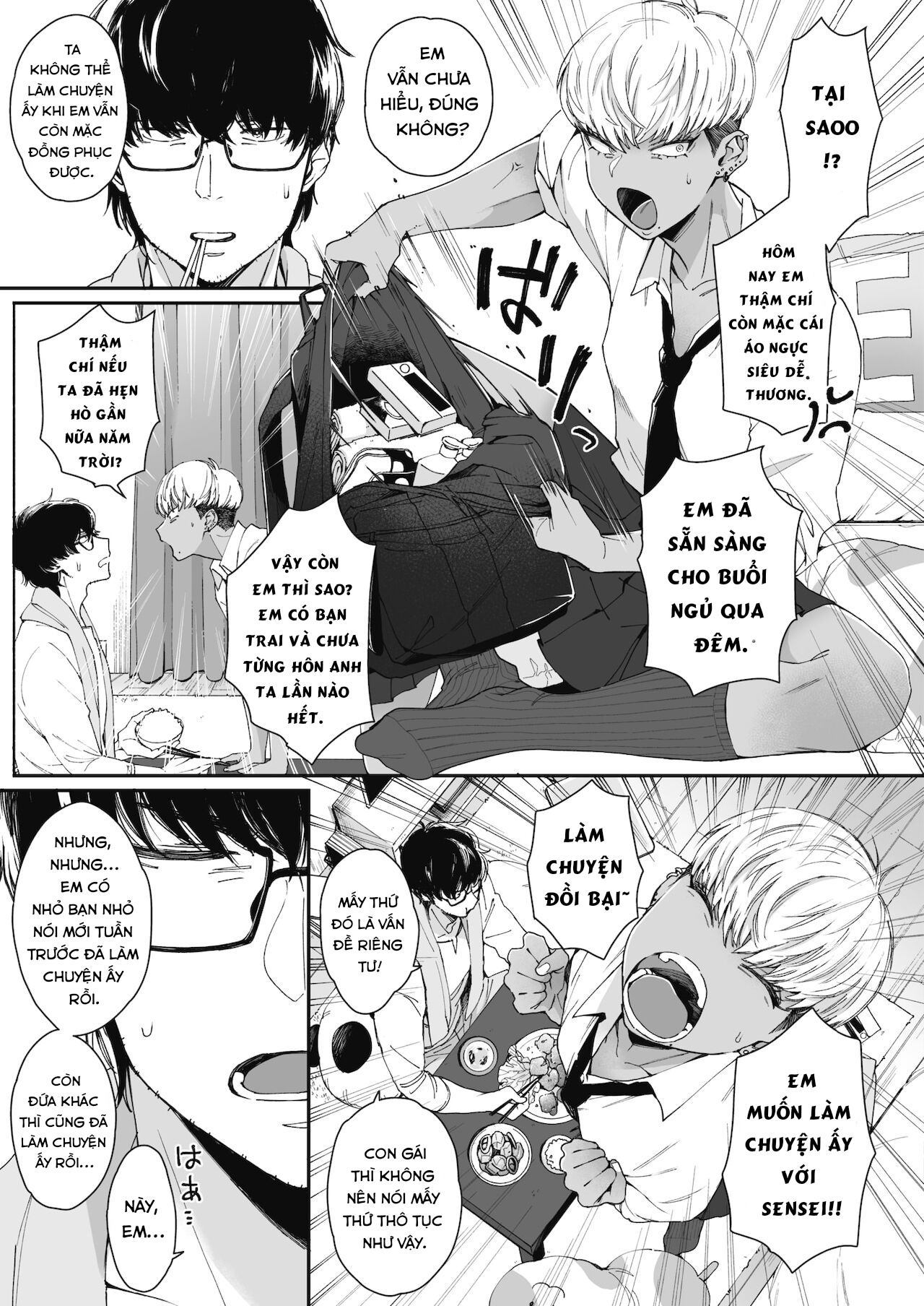 Đọc truyện hentai Sensei Temptation - Oneshot