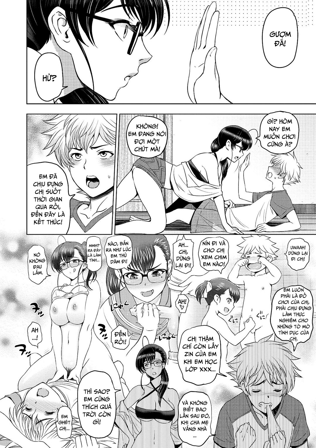 Đọc truyện hentai Chị gái siêu dâm đãng - Chap 1