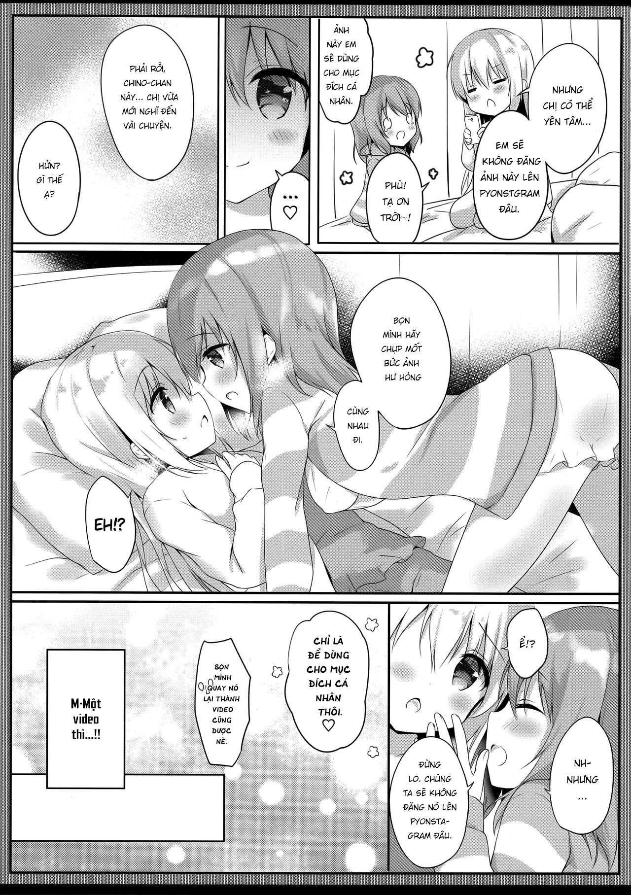 Đọc truyện hentai Gochuumon wa Ero Selfie desu ka? - Oneshot