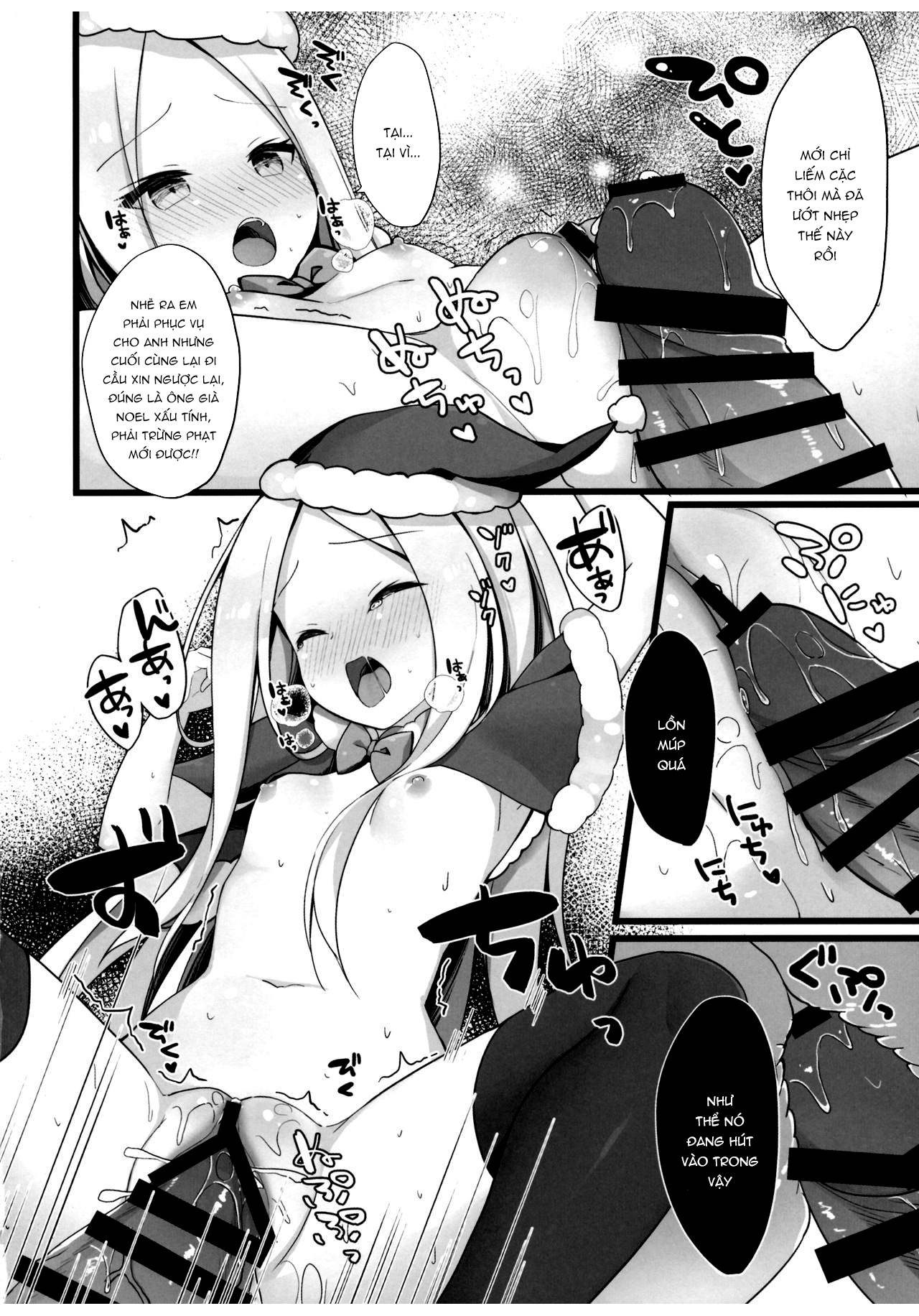 Đọc truyện hentai Đêm Noel khoái lạc cùng với Santa Abby-chan - Oneshot