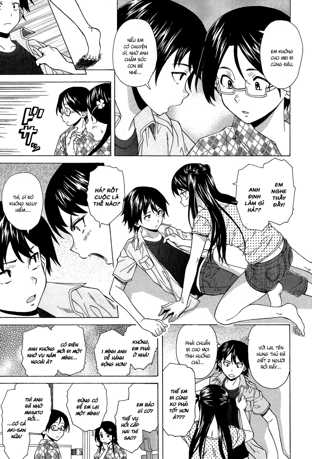 Đọc truyện hentai Phía sau cánh cửa - Chap 3