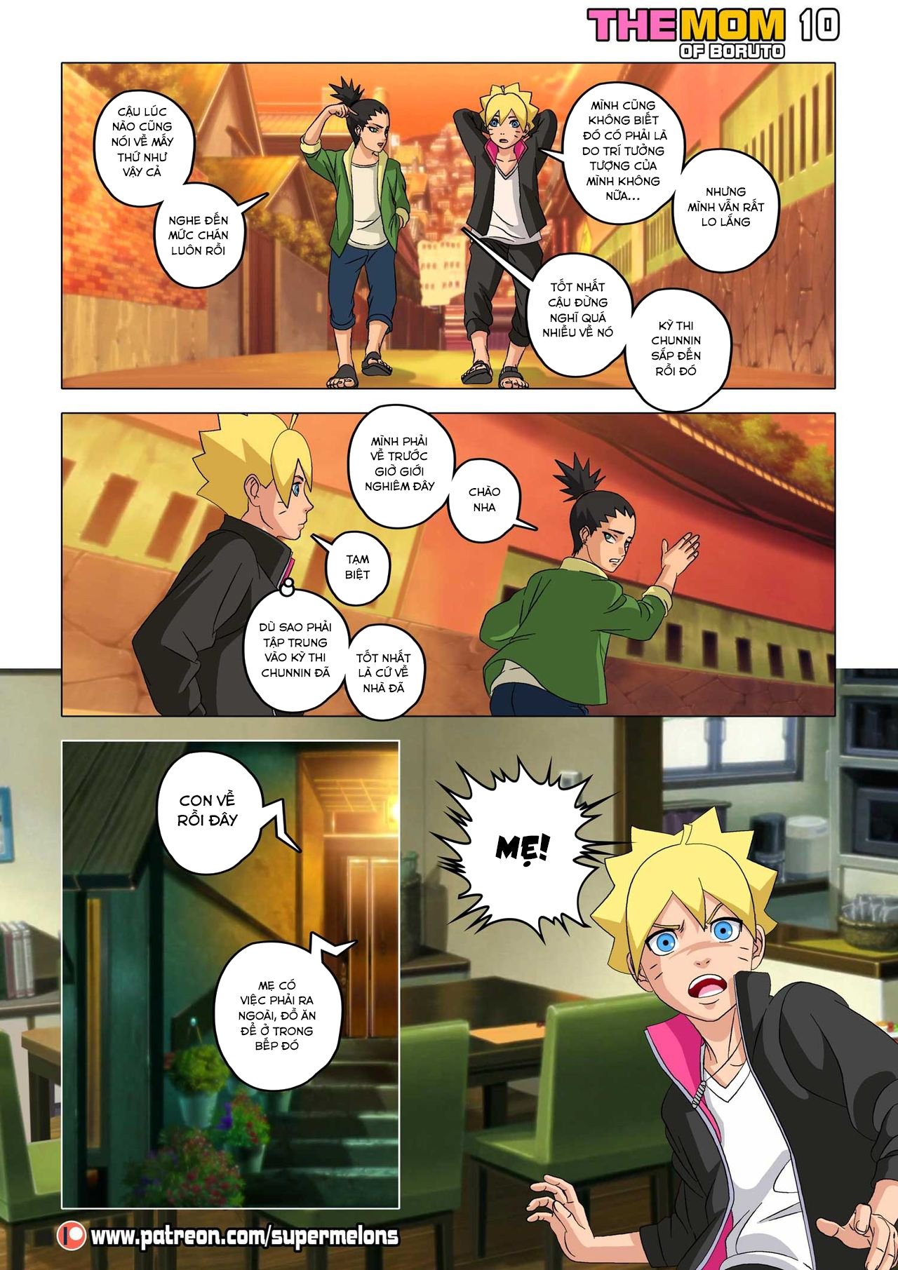 Đọc truyện hentai The mom of Boruto (Naruto) - Oneshot