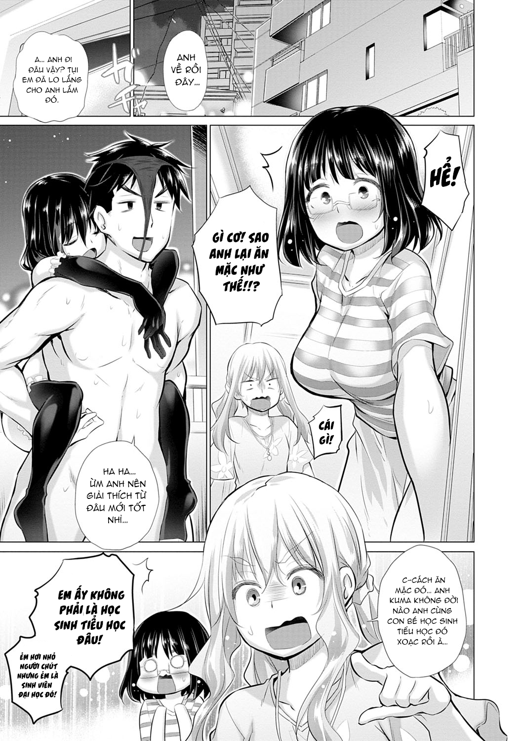 Đọc truyện hentai Trong Phòng Tôi Có Quá Nhiều Các Cô Gái Lạ! - Chap 3: BDSM Cùng Em TOMOKO