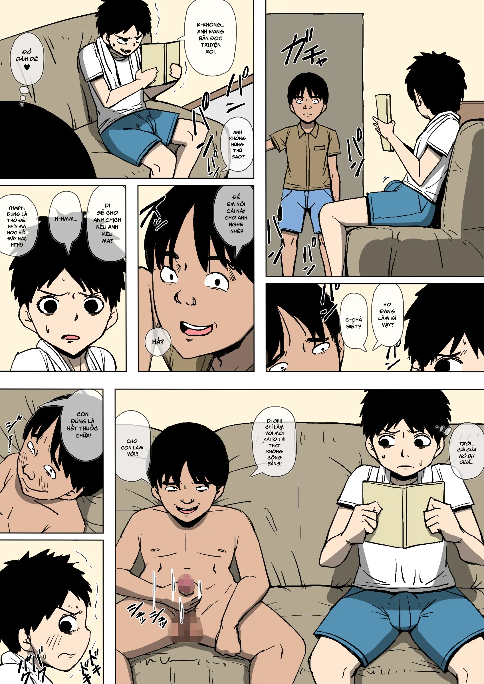 Đọc truyện hentai Họ làm tình với dì tôi Oneshot