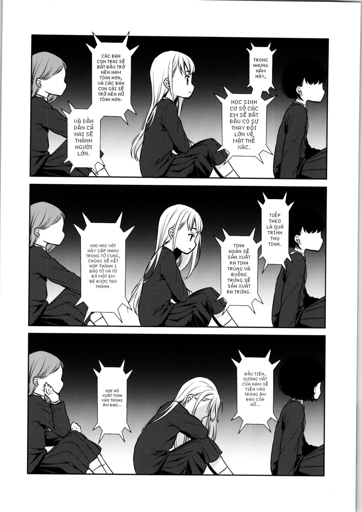 Đọc truyện hentai Hội chứng TS Haruki-kun - Chap 1: Giáo dục giới tính